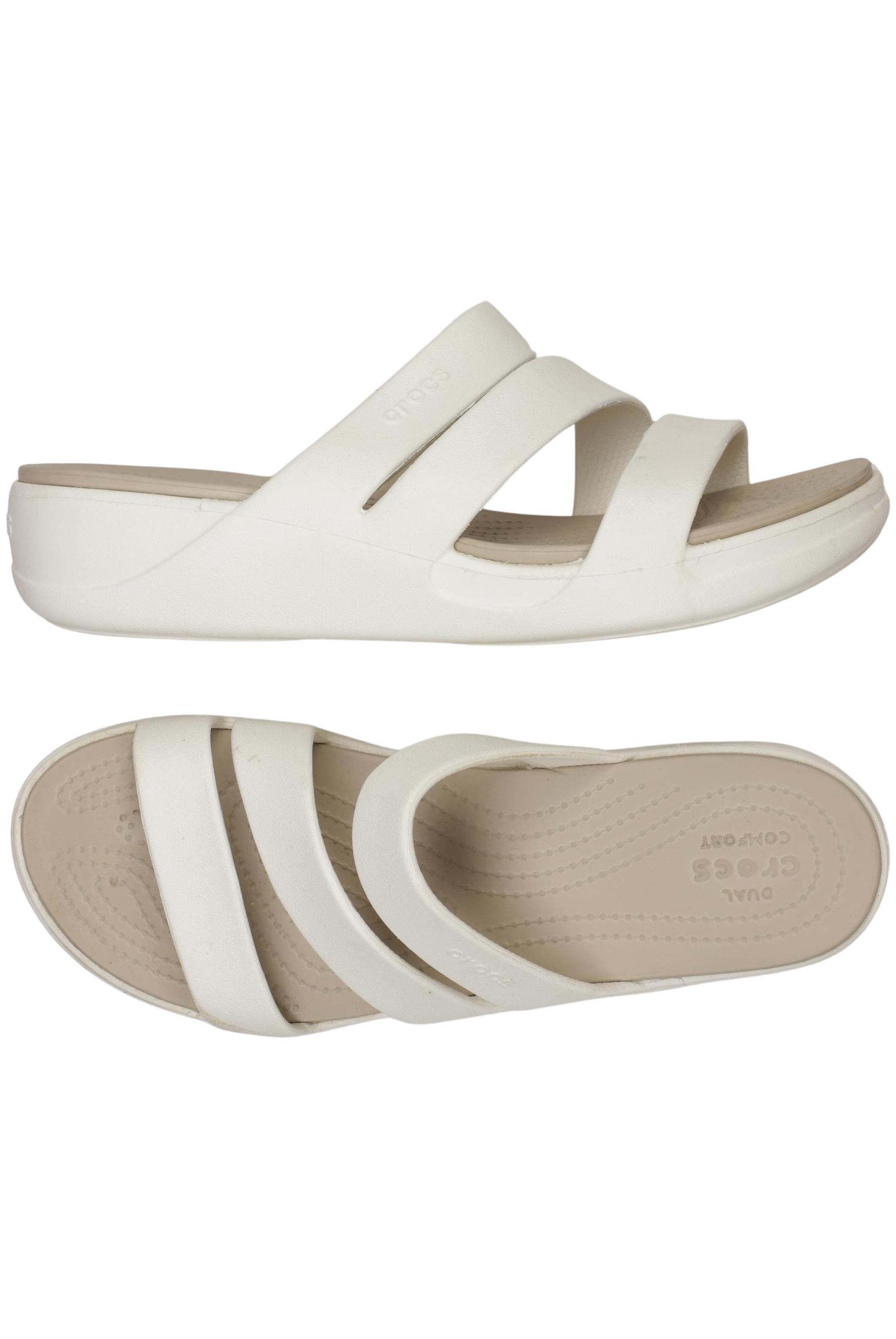 

Crocs Damen Sandale, weiß, Gr. 10