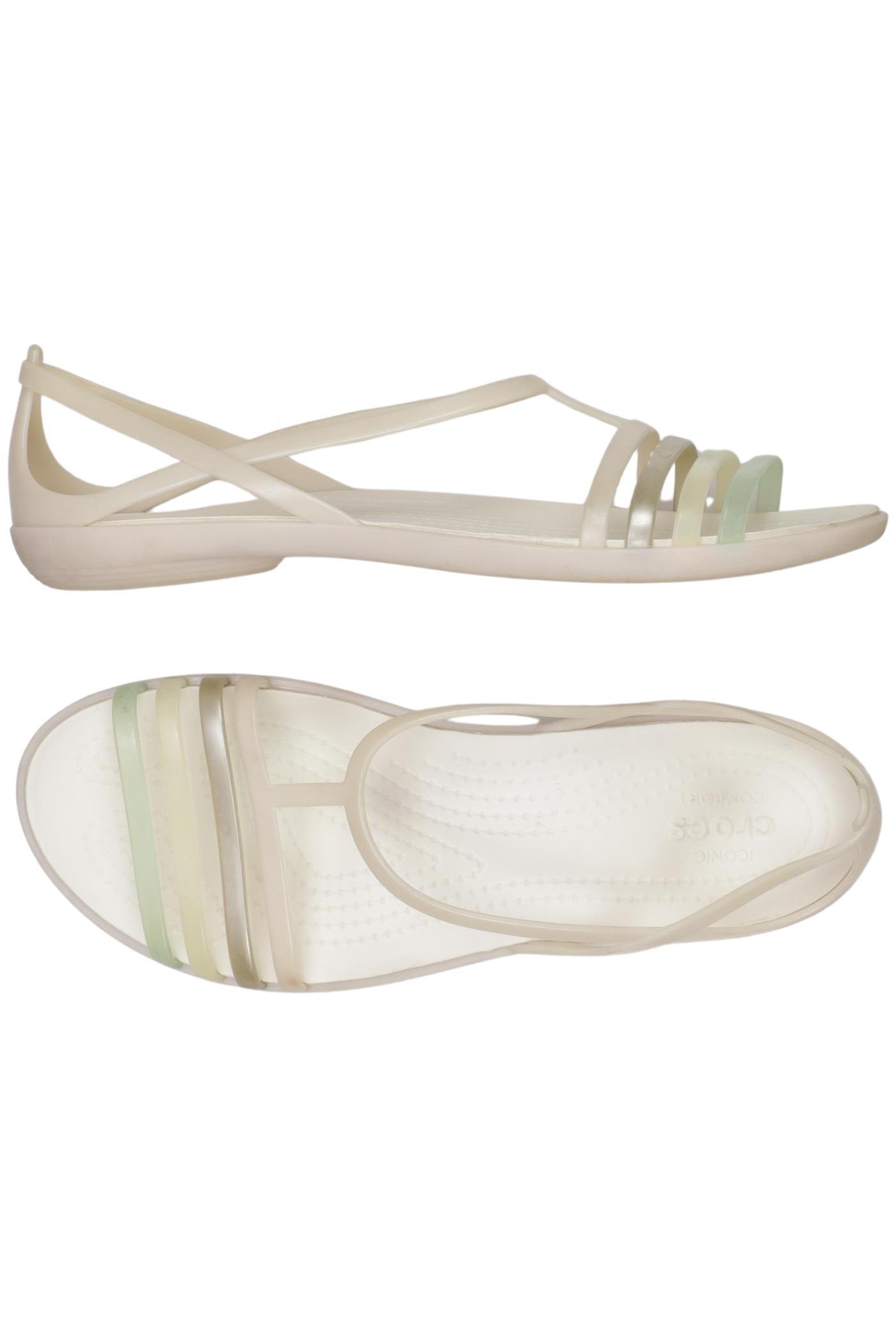 

Crocs Damen Sandale, beige, Gr. 9