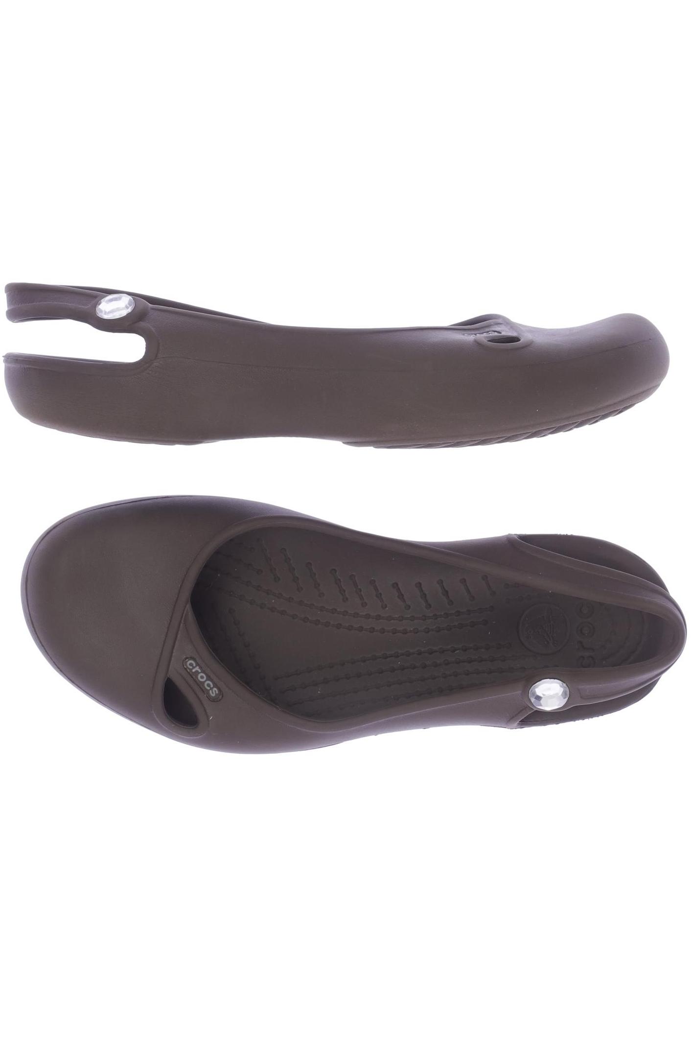 

Crocs Damen Sandale, braun, Gr. 6