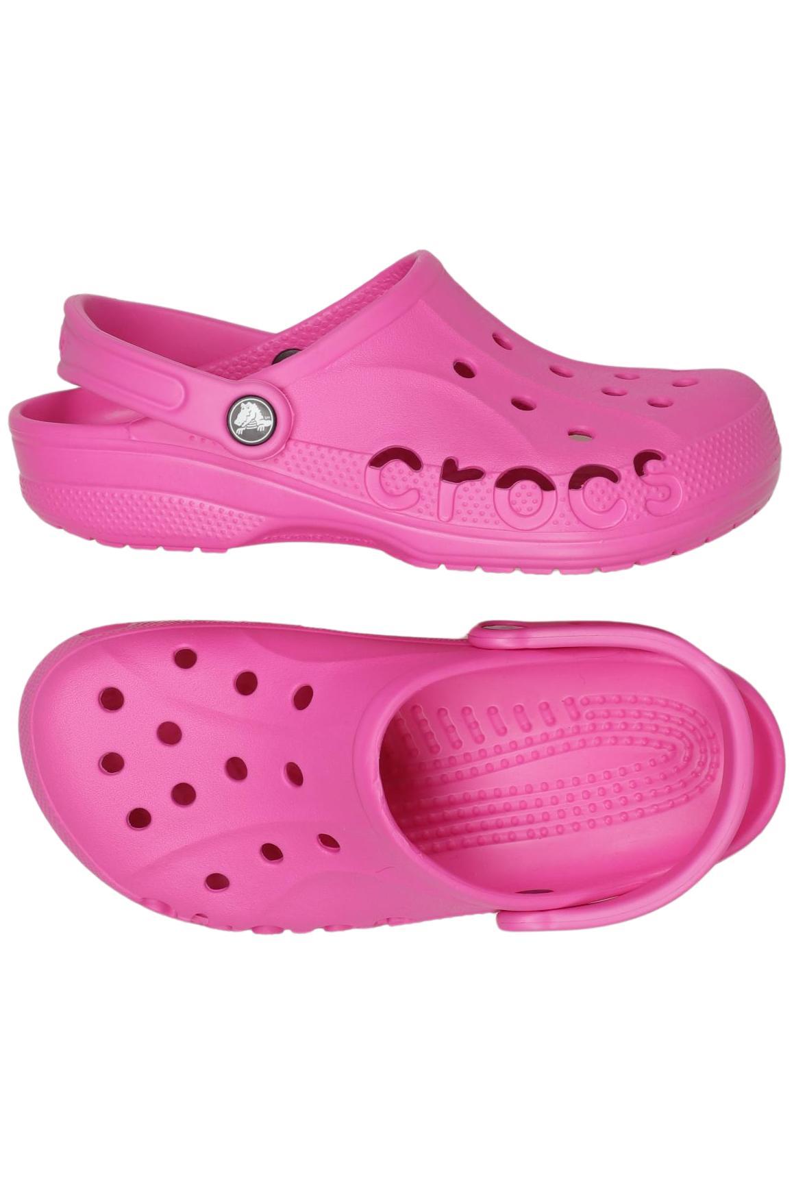 

Crocs Damen Sandale, pink, Gr. 7