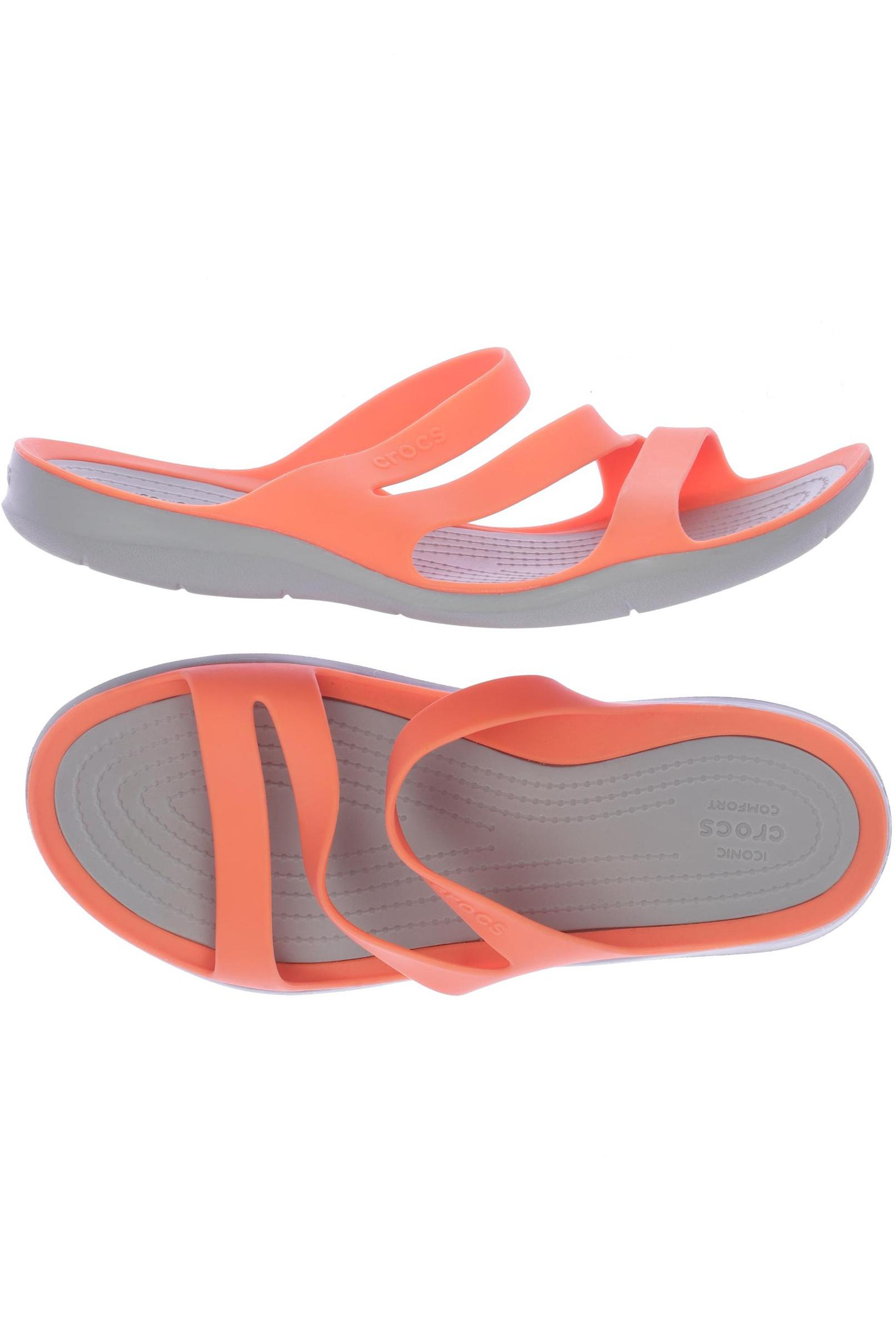 

Crocs Damen Sandale, grau, Gr. 9