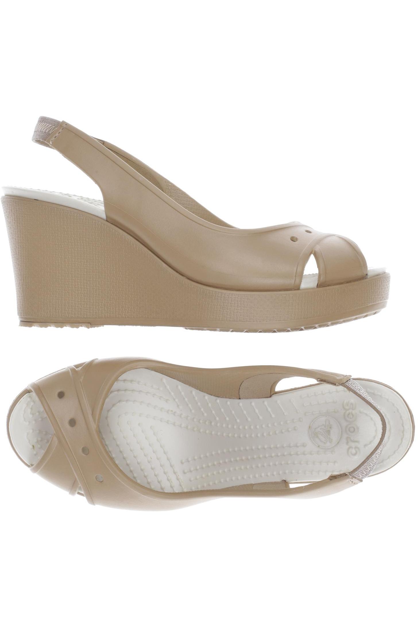 

Crocs Damen Sandale, beige, Gr. 6