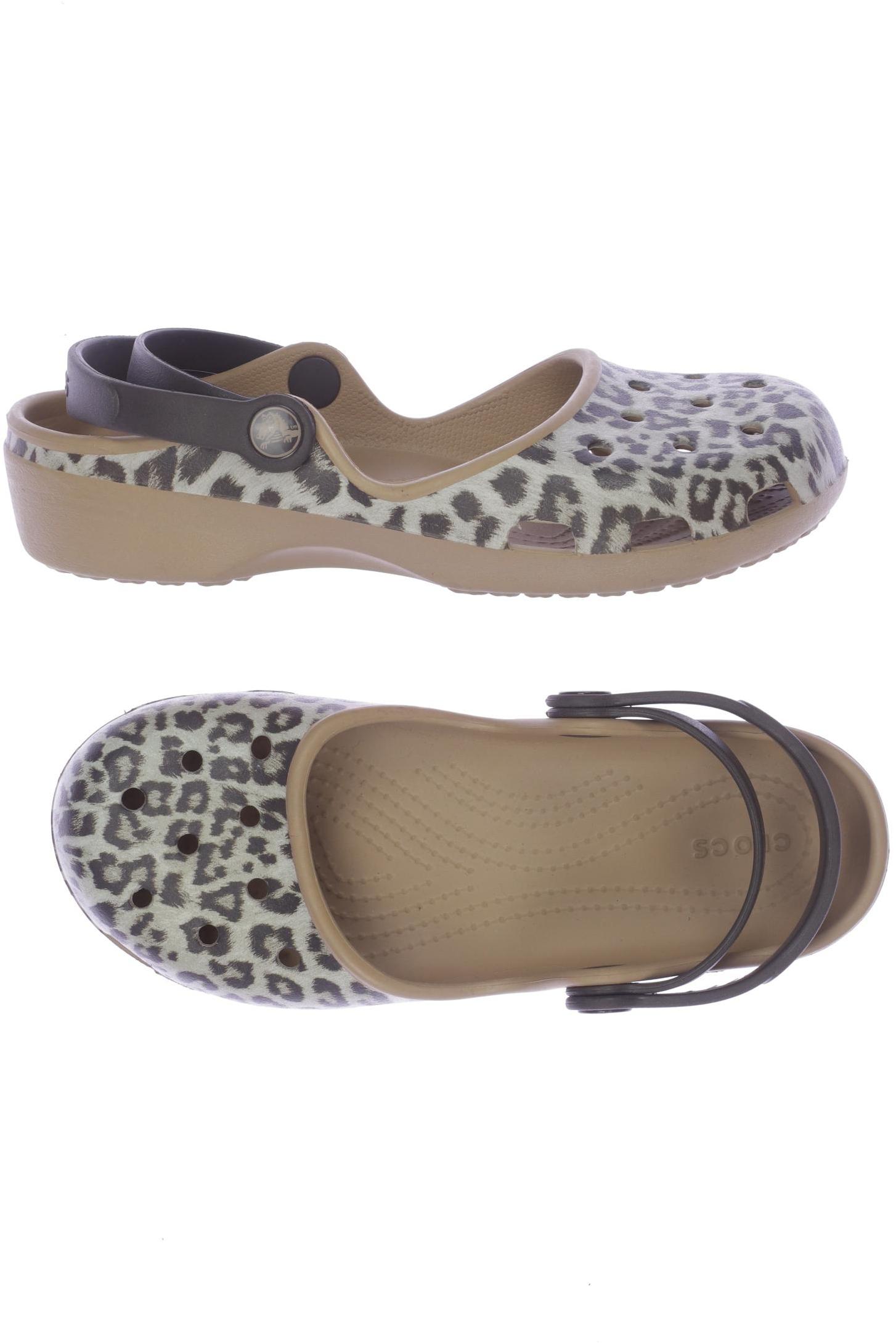 

Crocs Damen Sandale, braun, Gr. 7