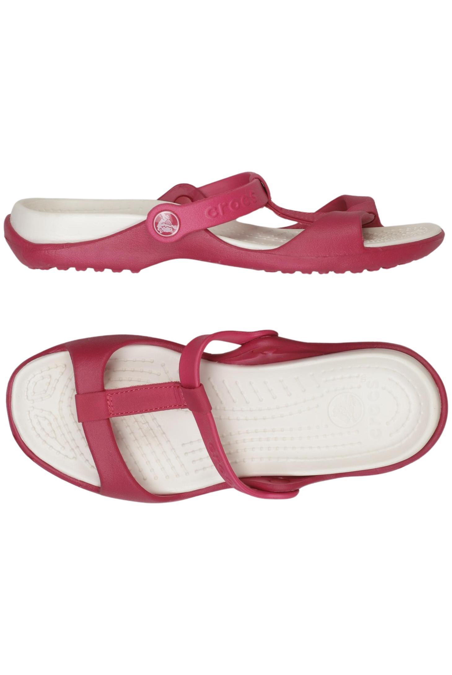 

Crocs Damen Sandale, pink, Gr. 8