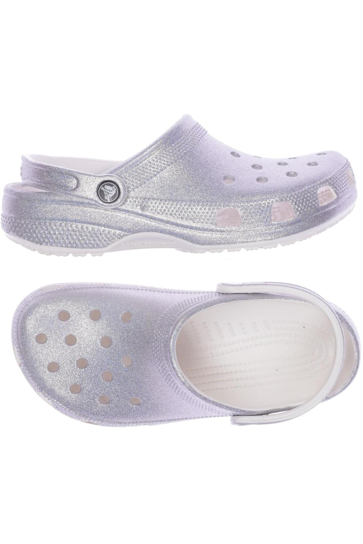 

Crocs Damen Sandale, silber, Gr. 8