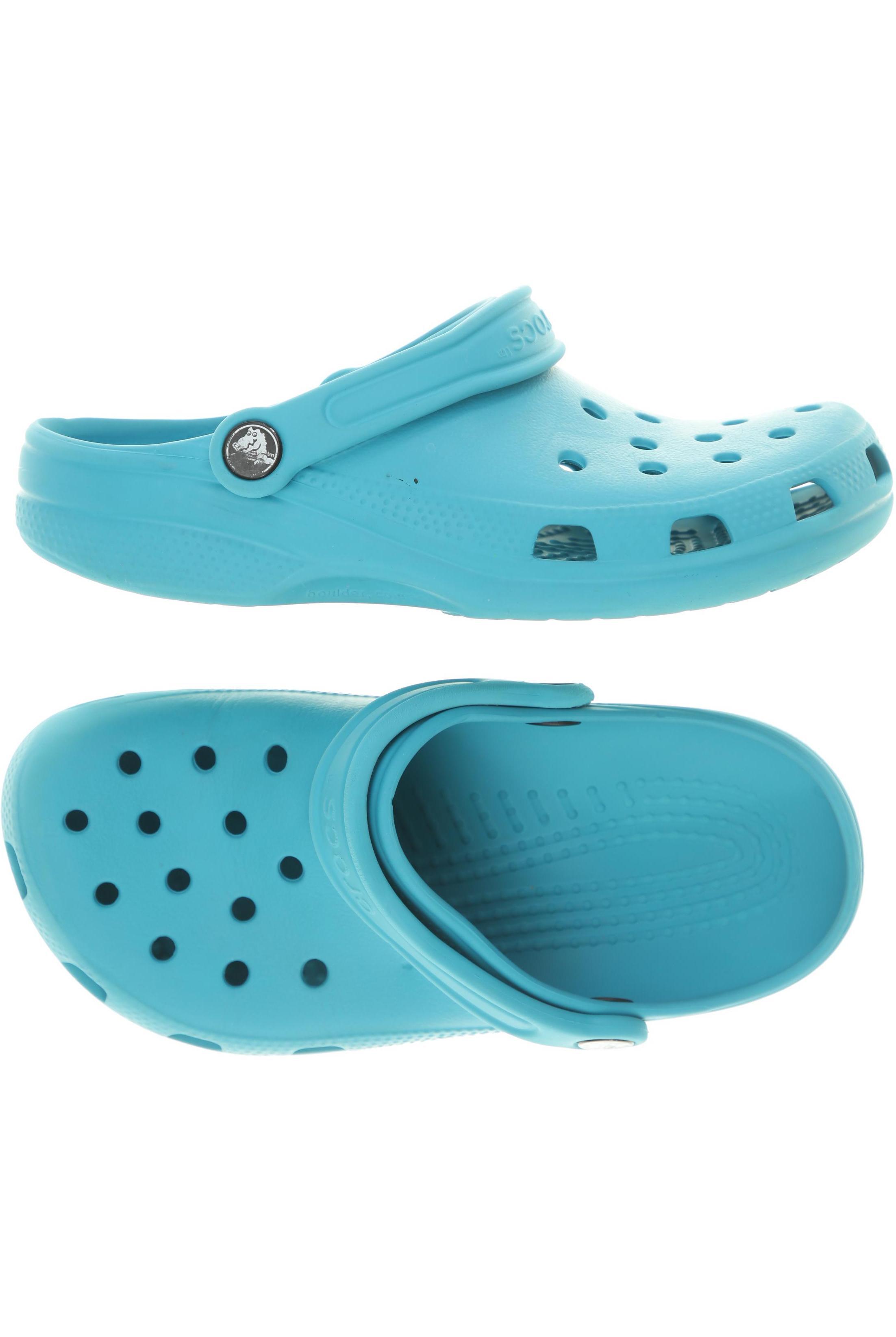

Crocs Damen Sandale, türkis, Gr. 7