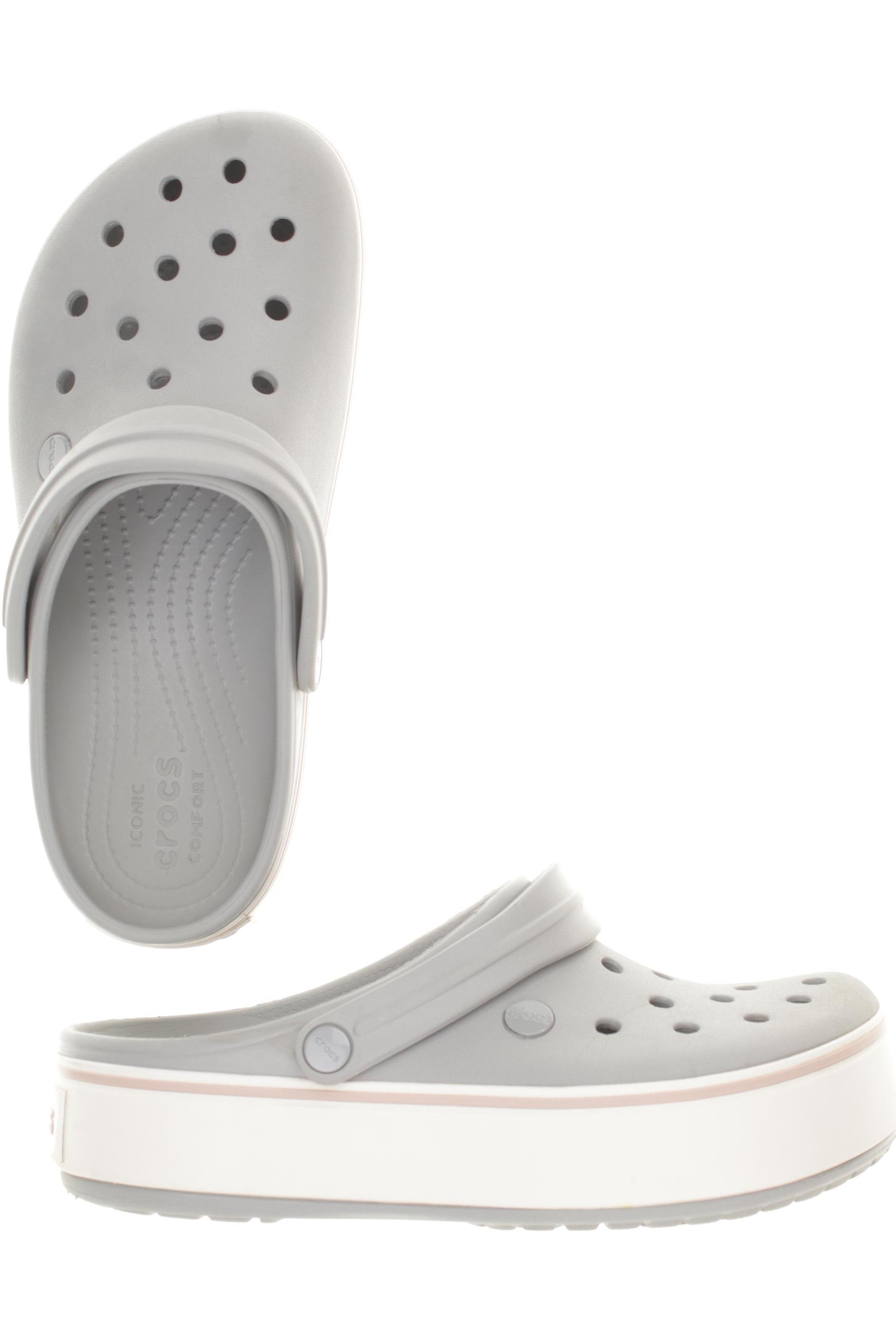 

Crocs Damen Sandale, grau, Gr. 9
