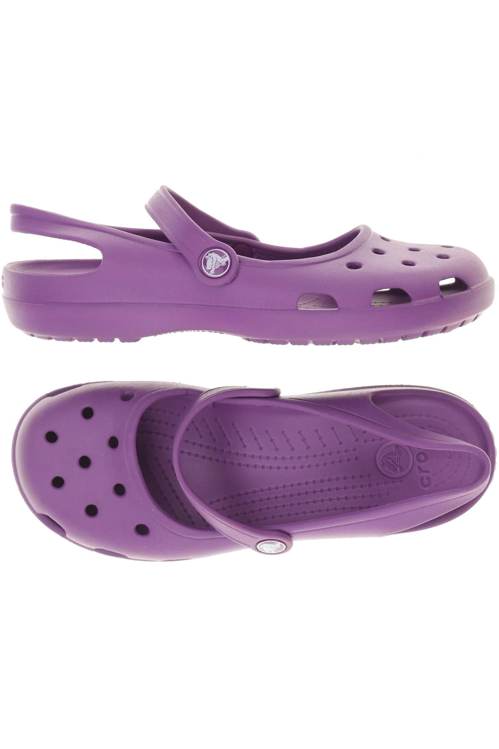 

Crocs Damen Sandale, lila, Gr. 8