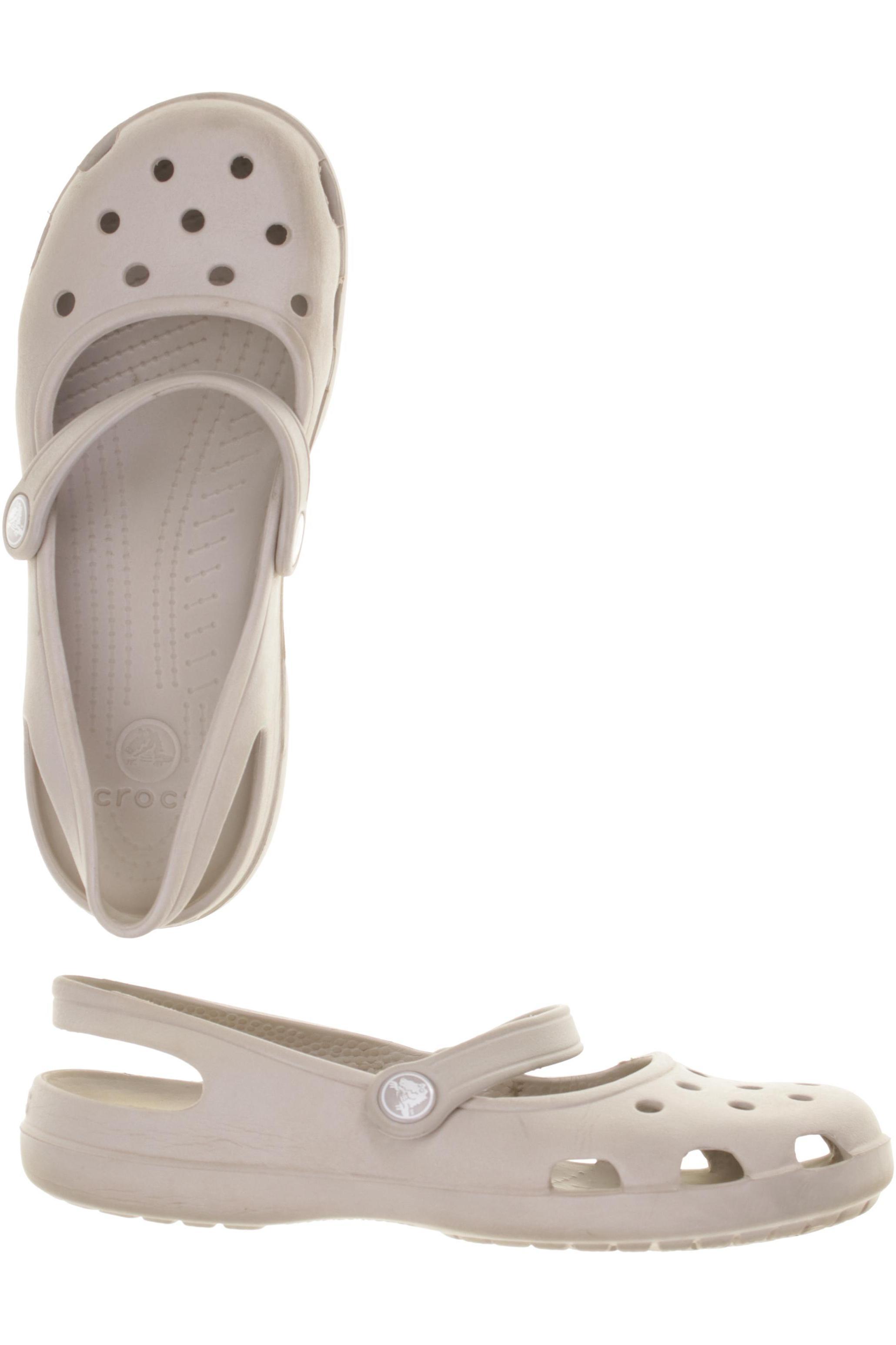 

Crocs Damen Sandale, beige, Gr. 7