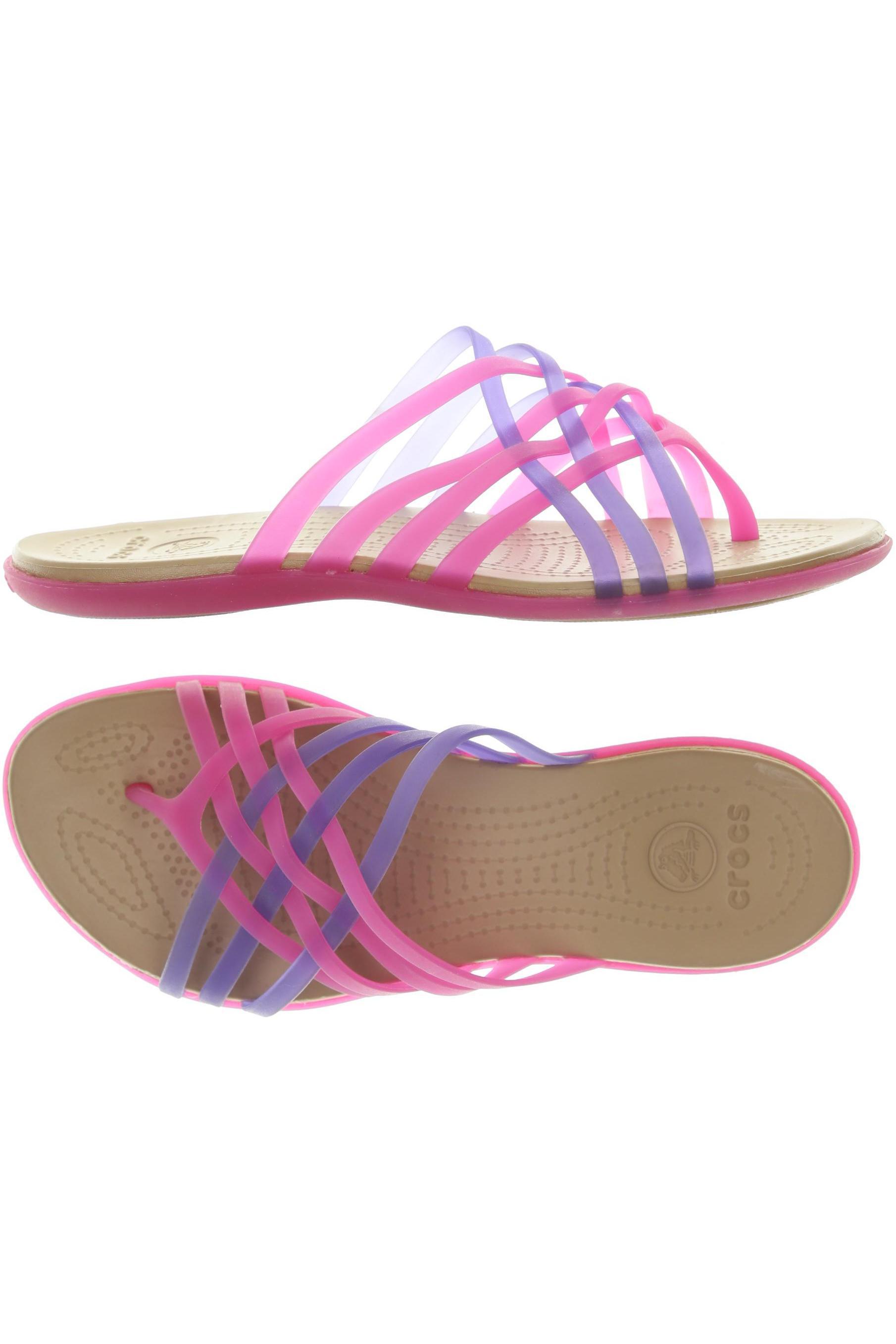 

Crocs Damen Sandale, pink, Gr. 7