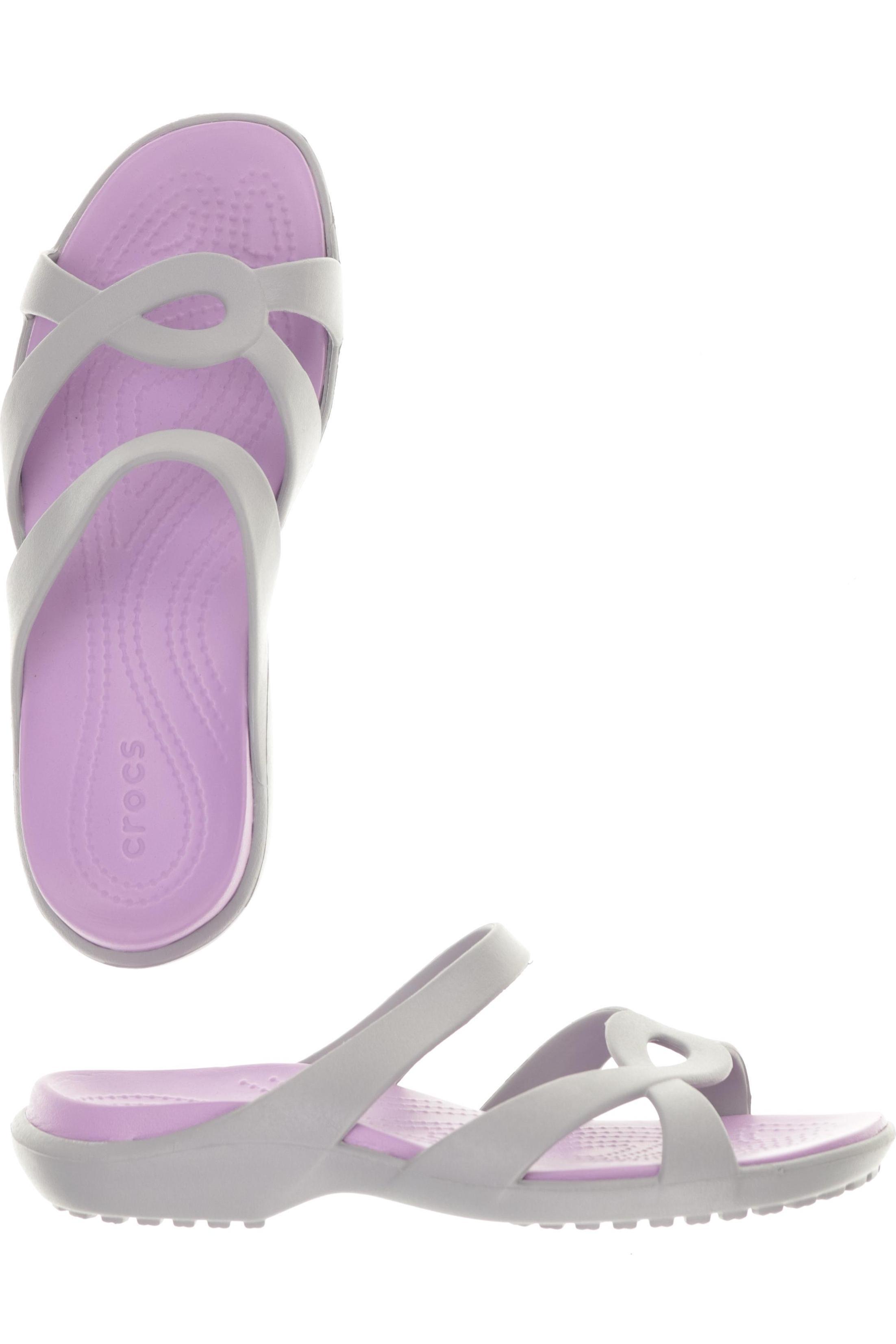 

Crocs Damen Sandale, grau, Gr. 7