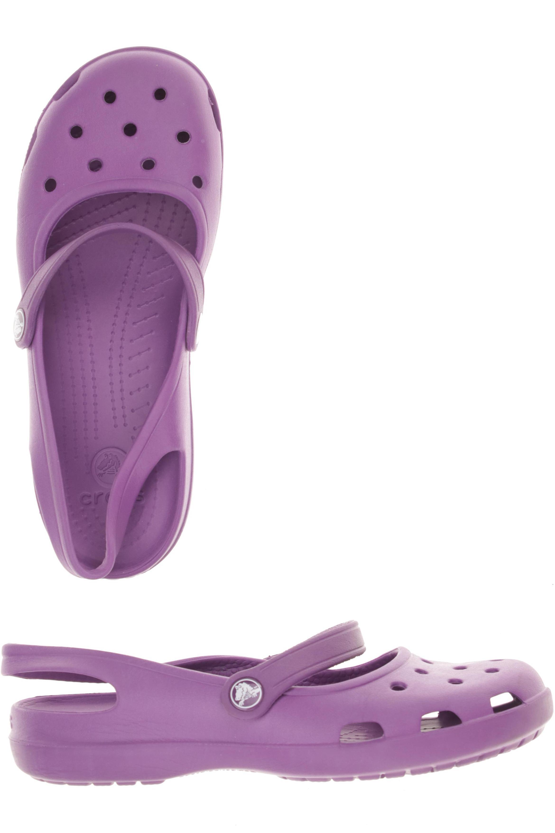 

Crocs Damen Sandale, lila, Gr. 8