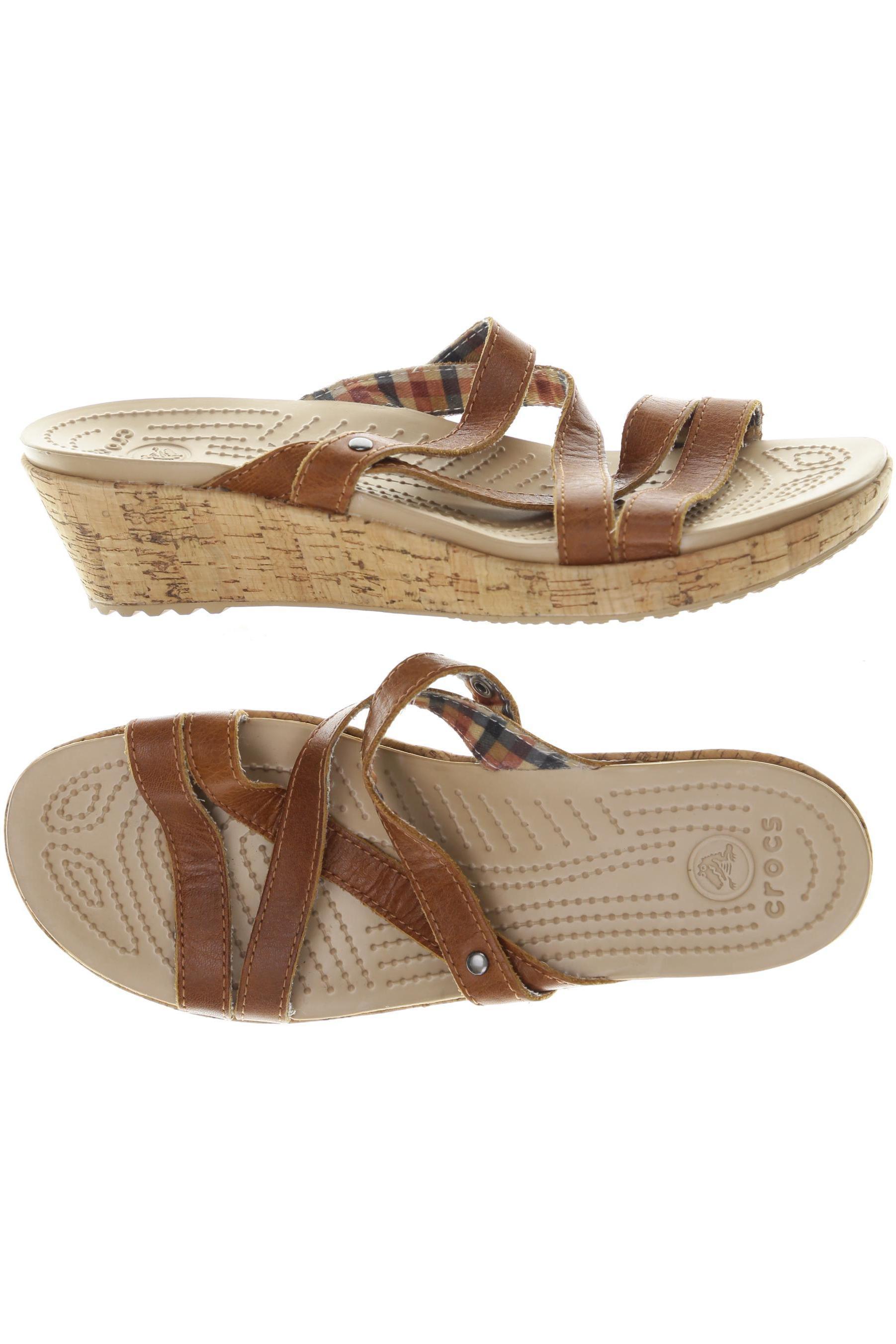 

Crocs Damen Sandale, braun, Gr. 9