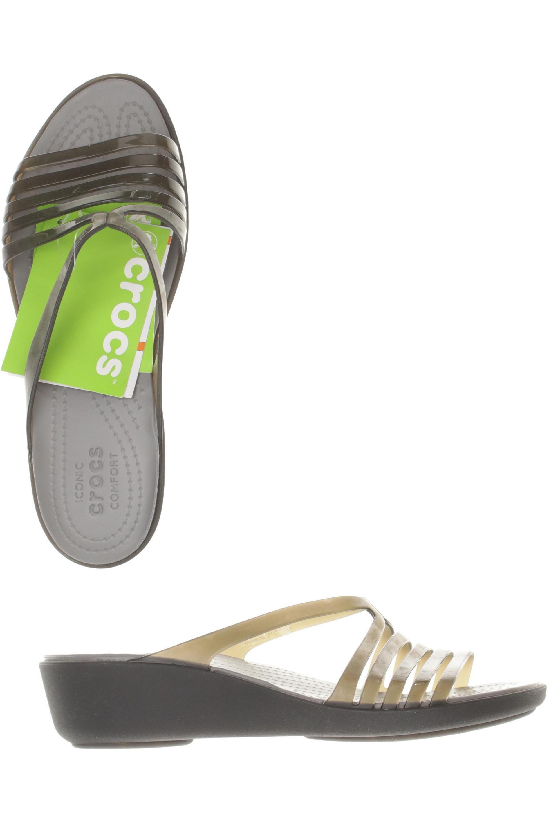 

Crocs Damen Sandale, braun, Gr. 7