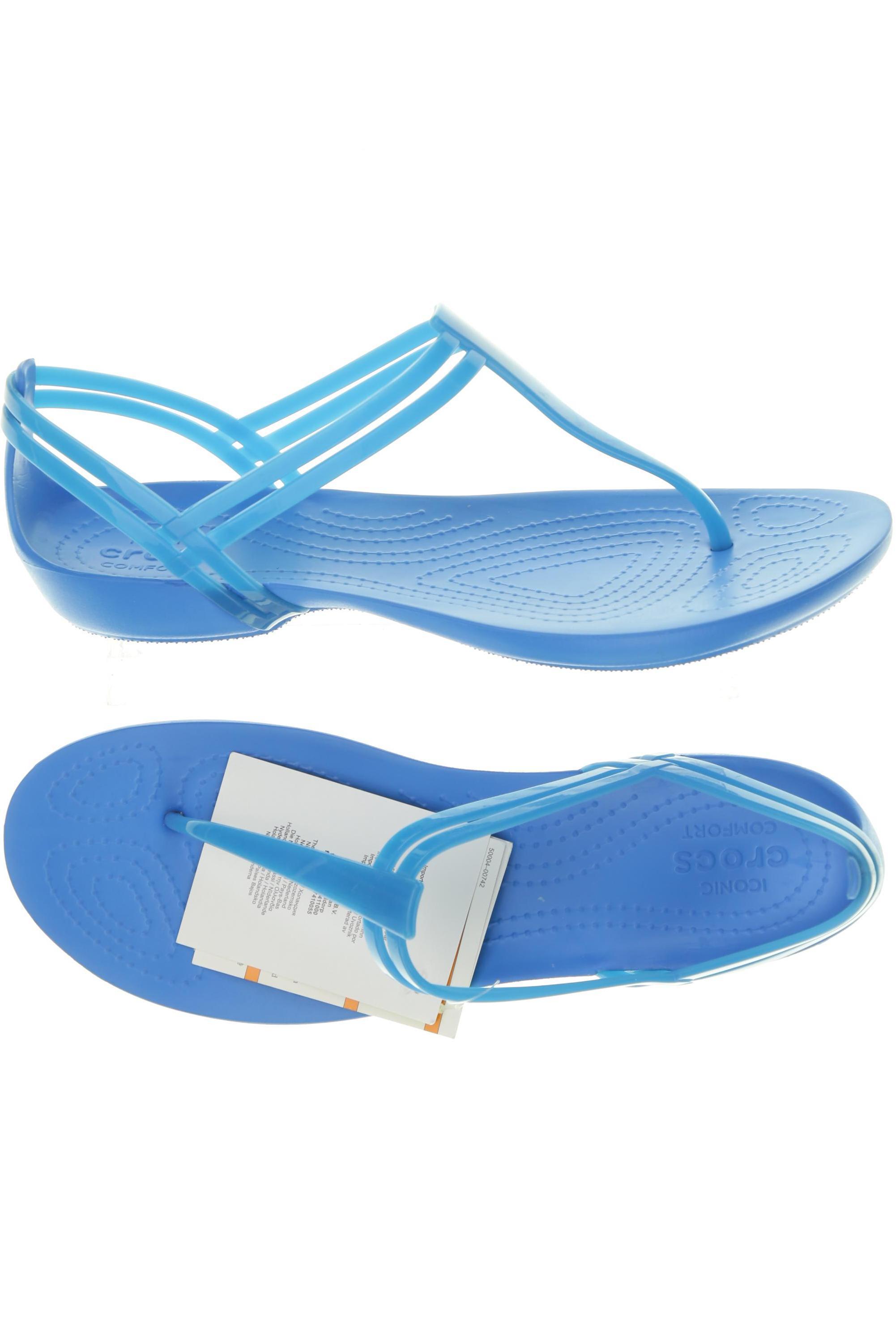 

Crocs Damen Sandale, blau, Gr. 10