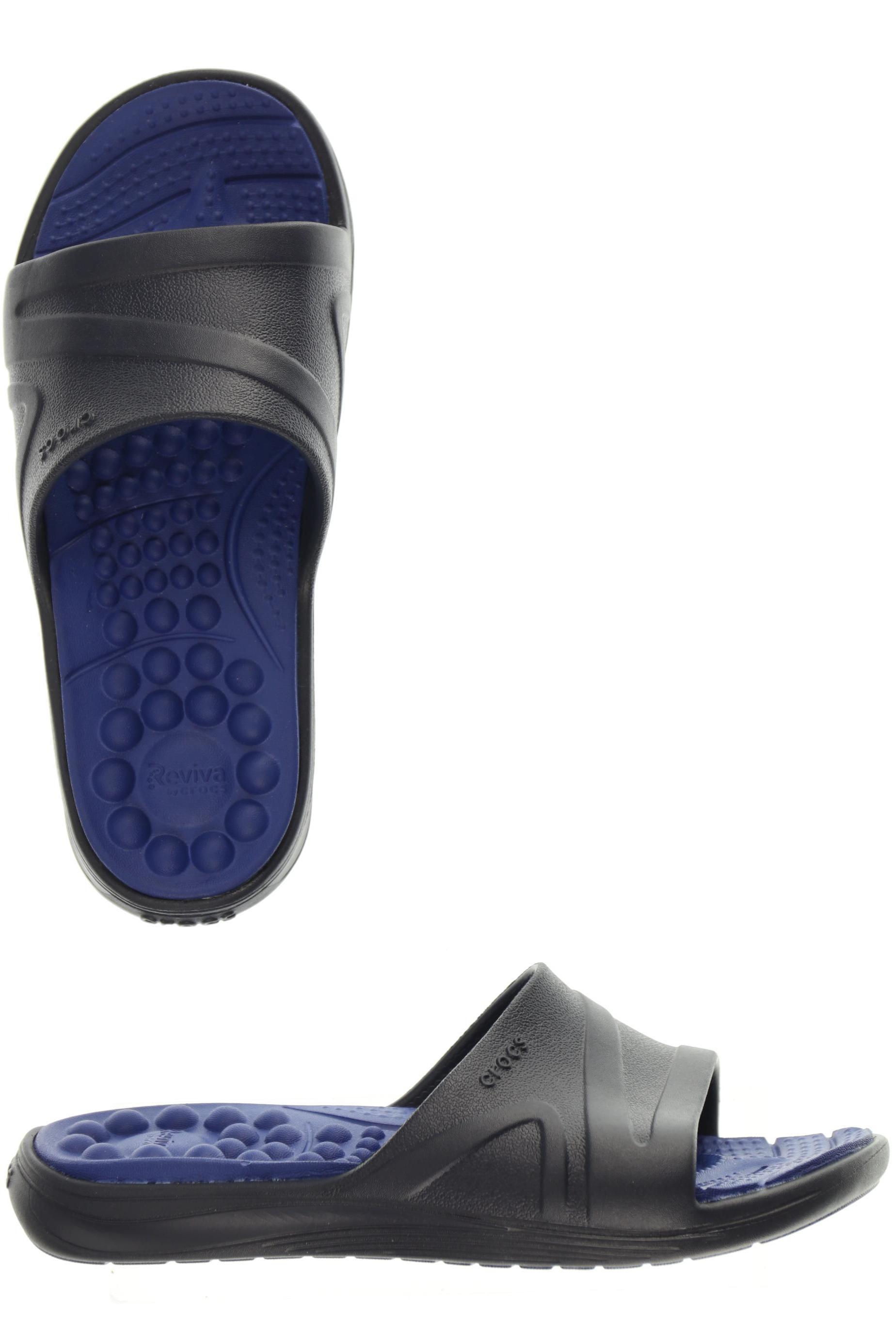 

Crocs Damen Sandale, blau, Gr. 7