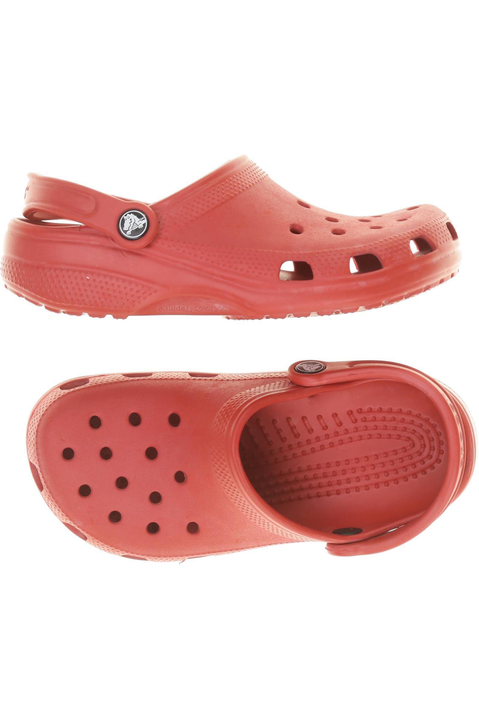 

Crocs Damen Sandale, rot, Gr. 7