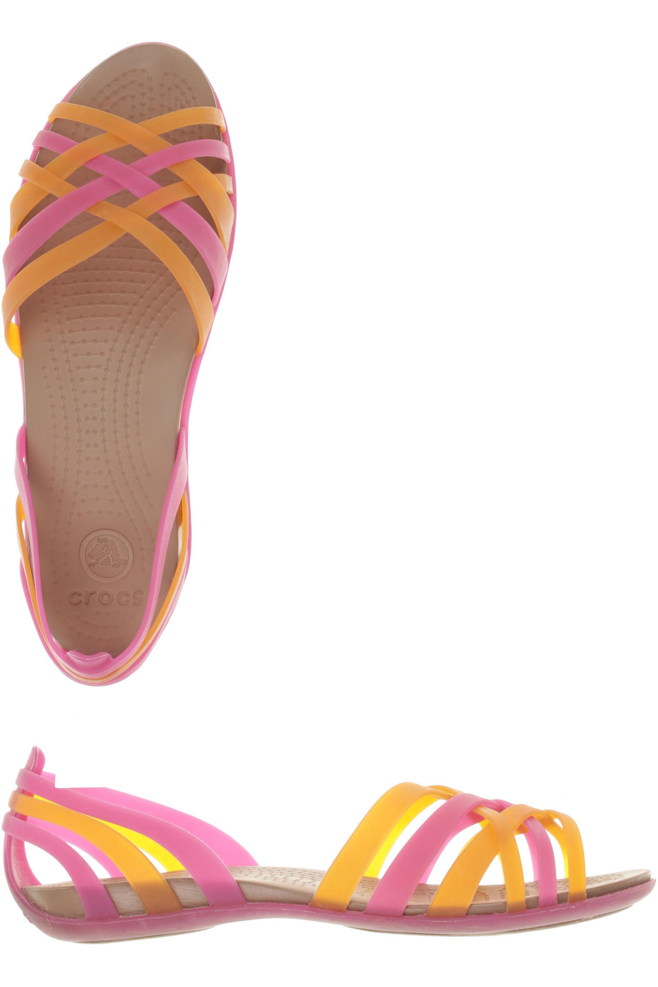 

Crocs Damen Sandale, pink, Gr. 7