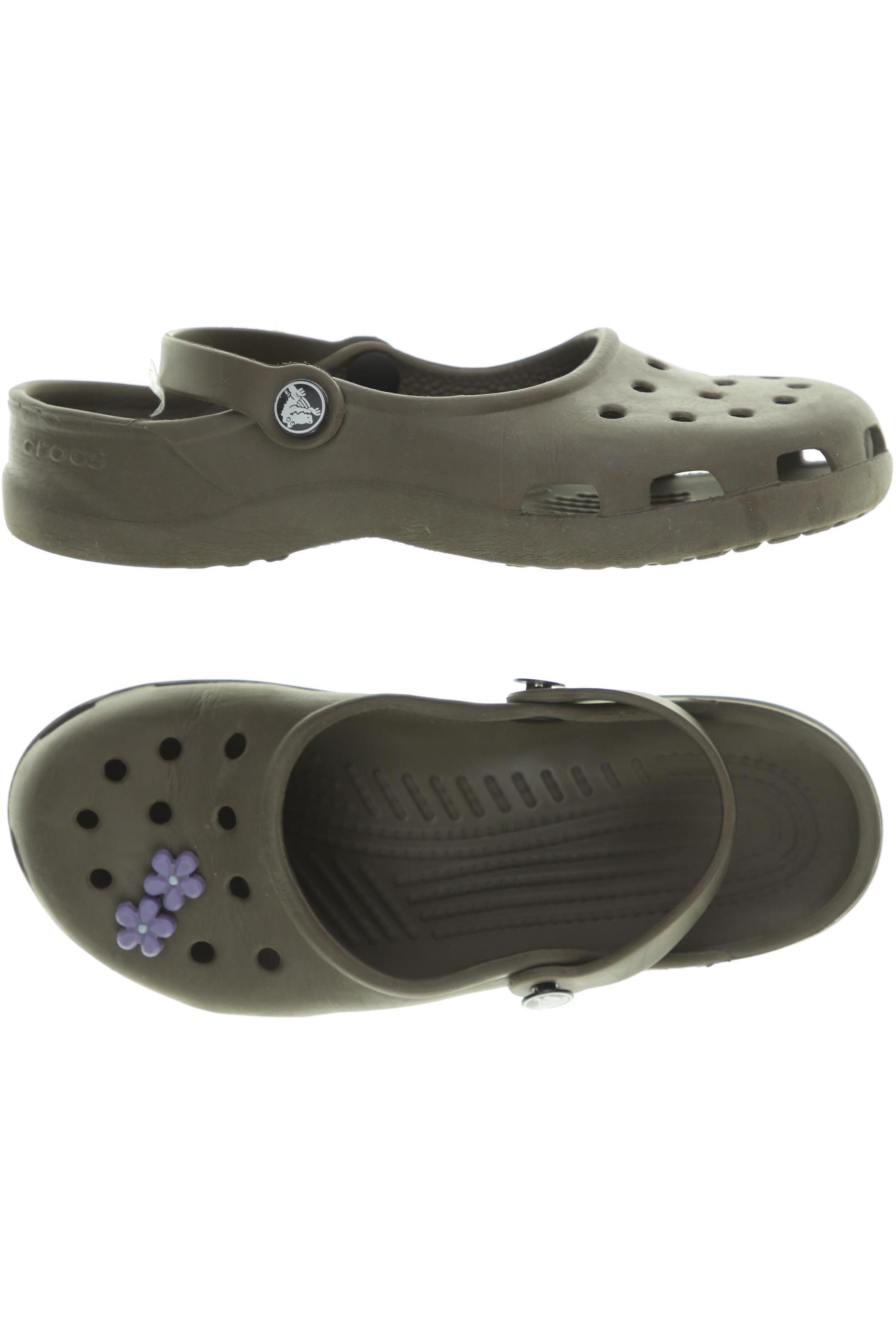 

Crocs Damen Sandale, grau, Gr. 7