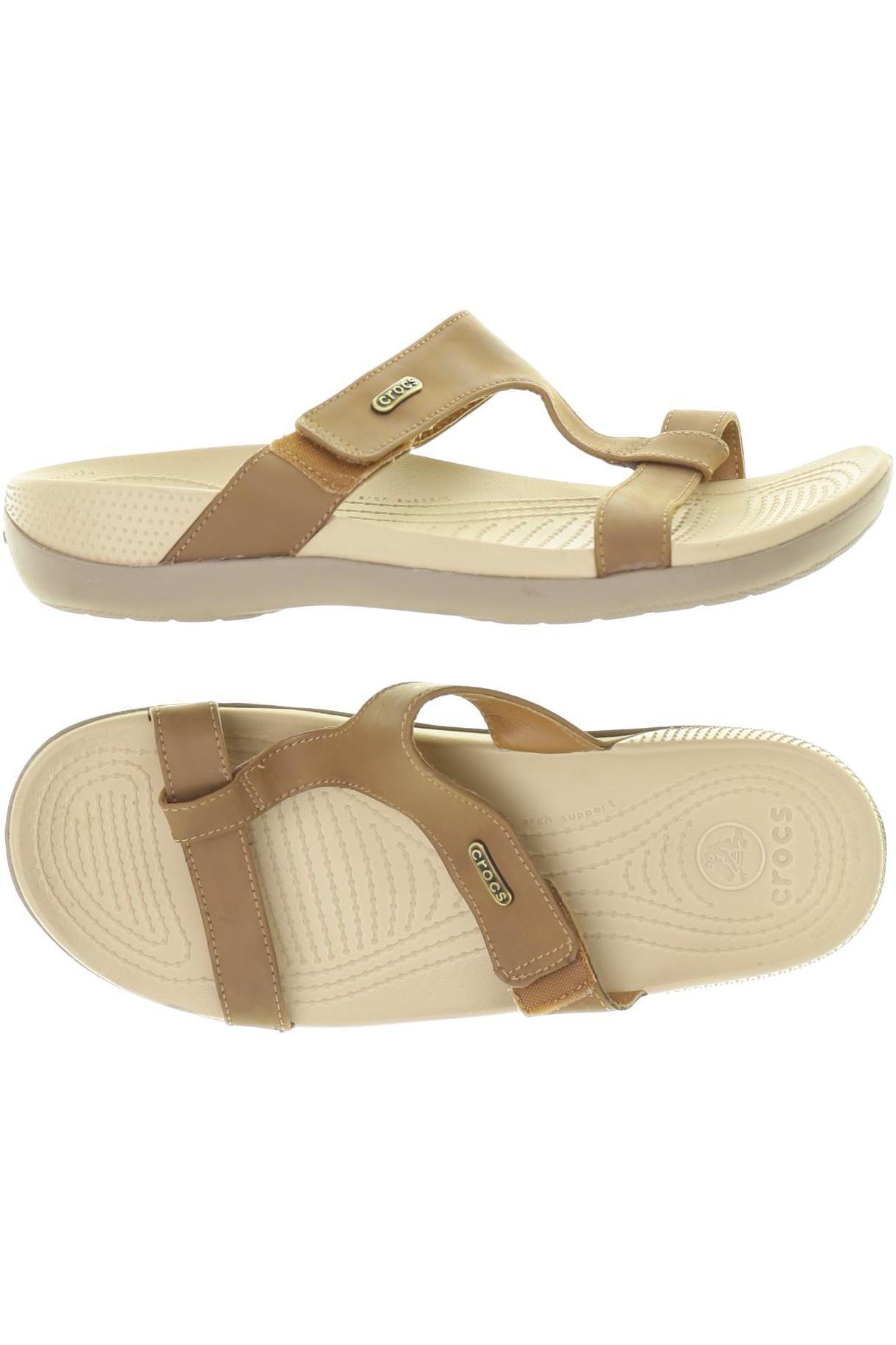 

Crocs Damen Sandale, braun, Gr. 9