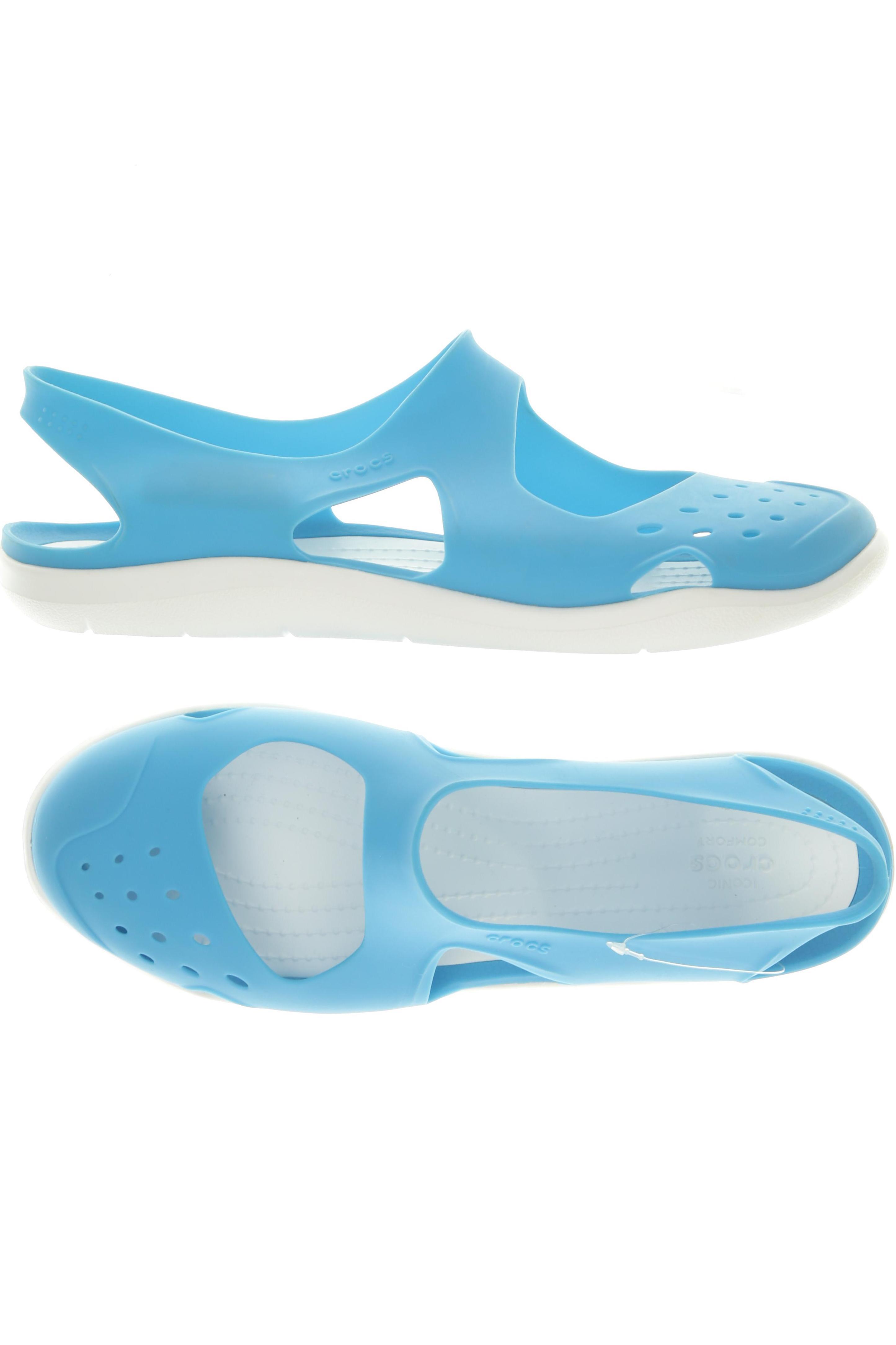

Crocs Damen Sandale, türkis, Gr. 9