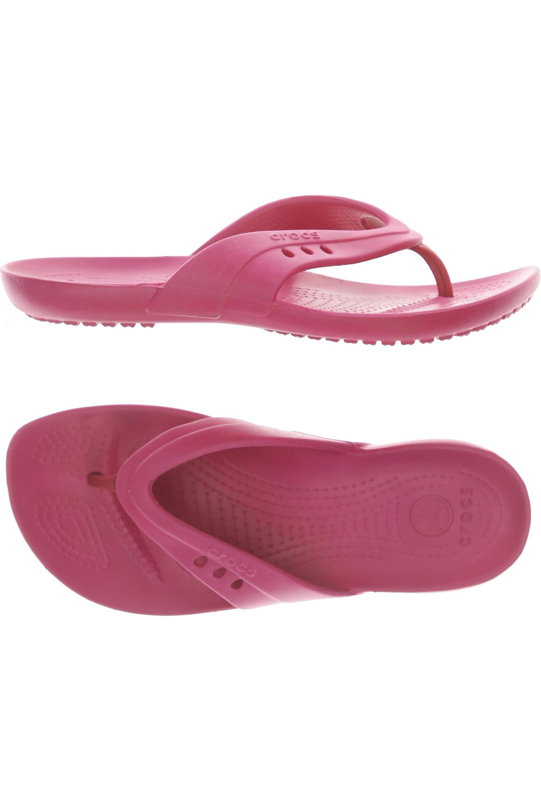 

Crocs Damen Sandale, pink, Gr. 7