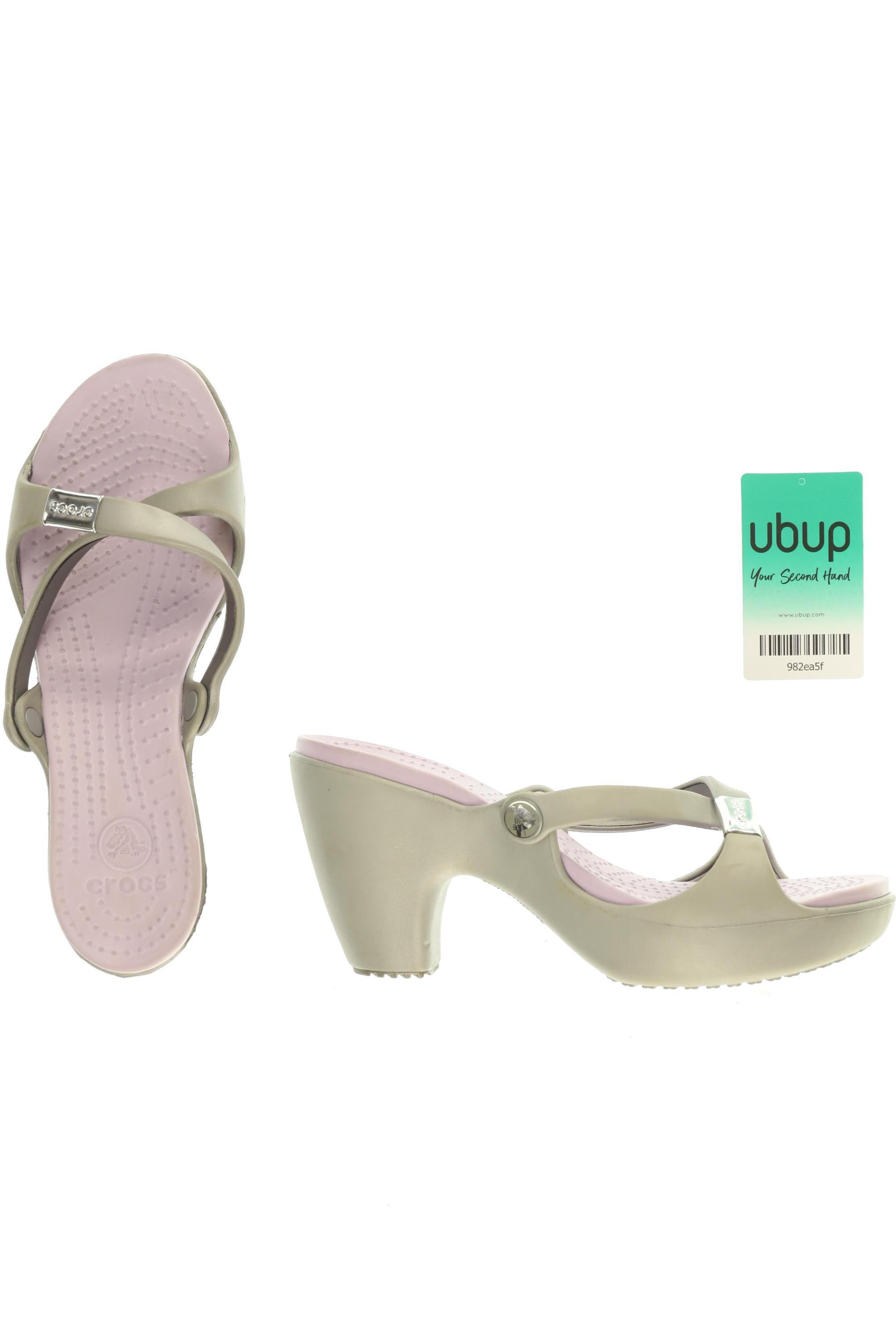 

Crocs Damen Sandale, grau, Gr. 7