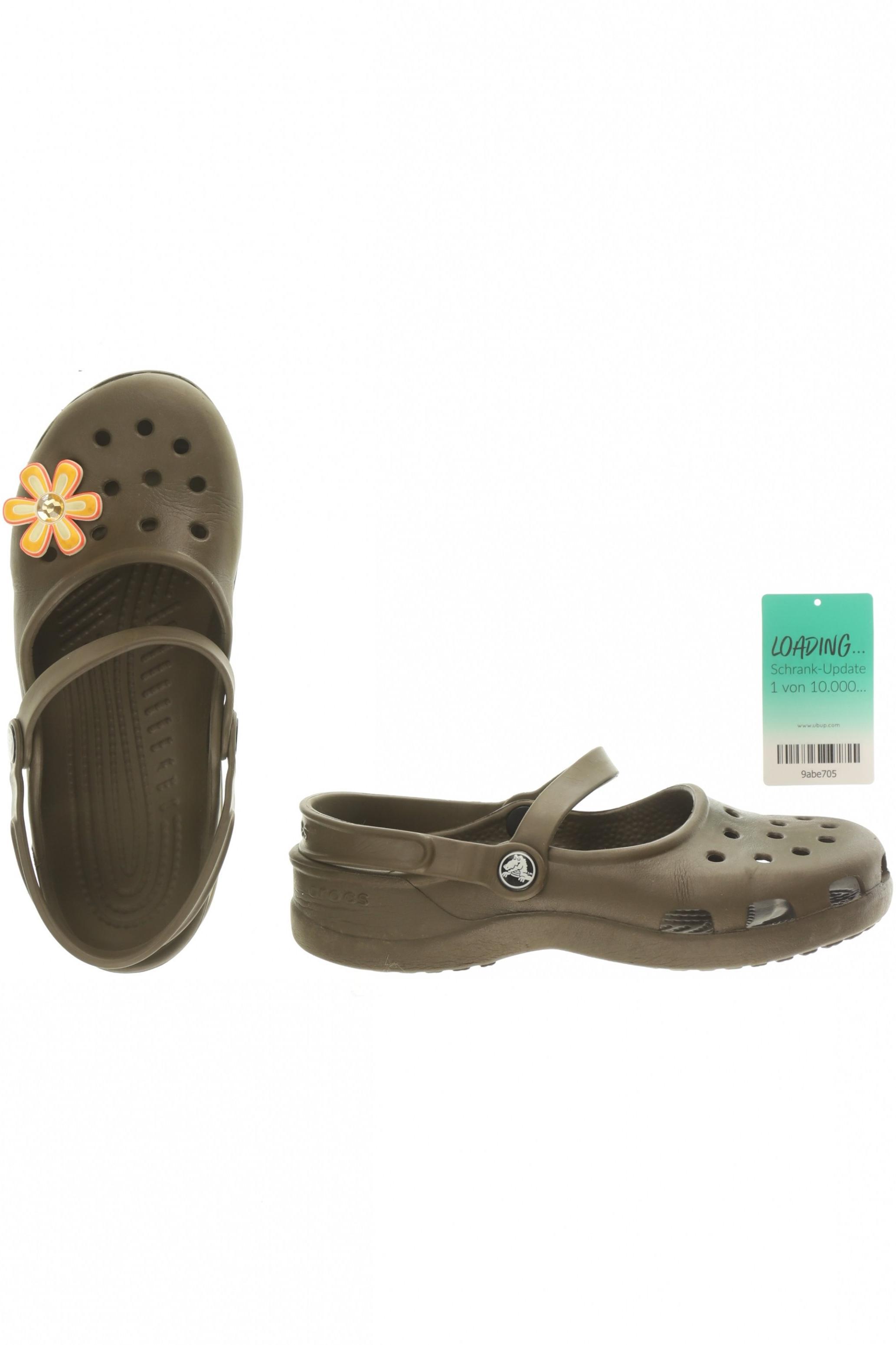 

Crocs Damen Sandale, braun, Gr. 7