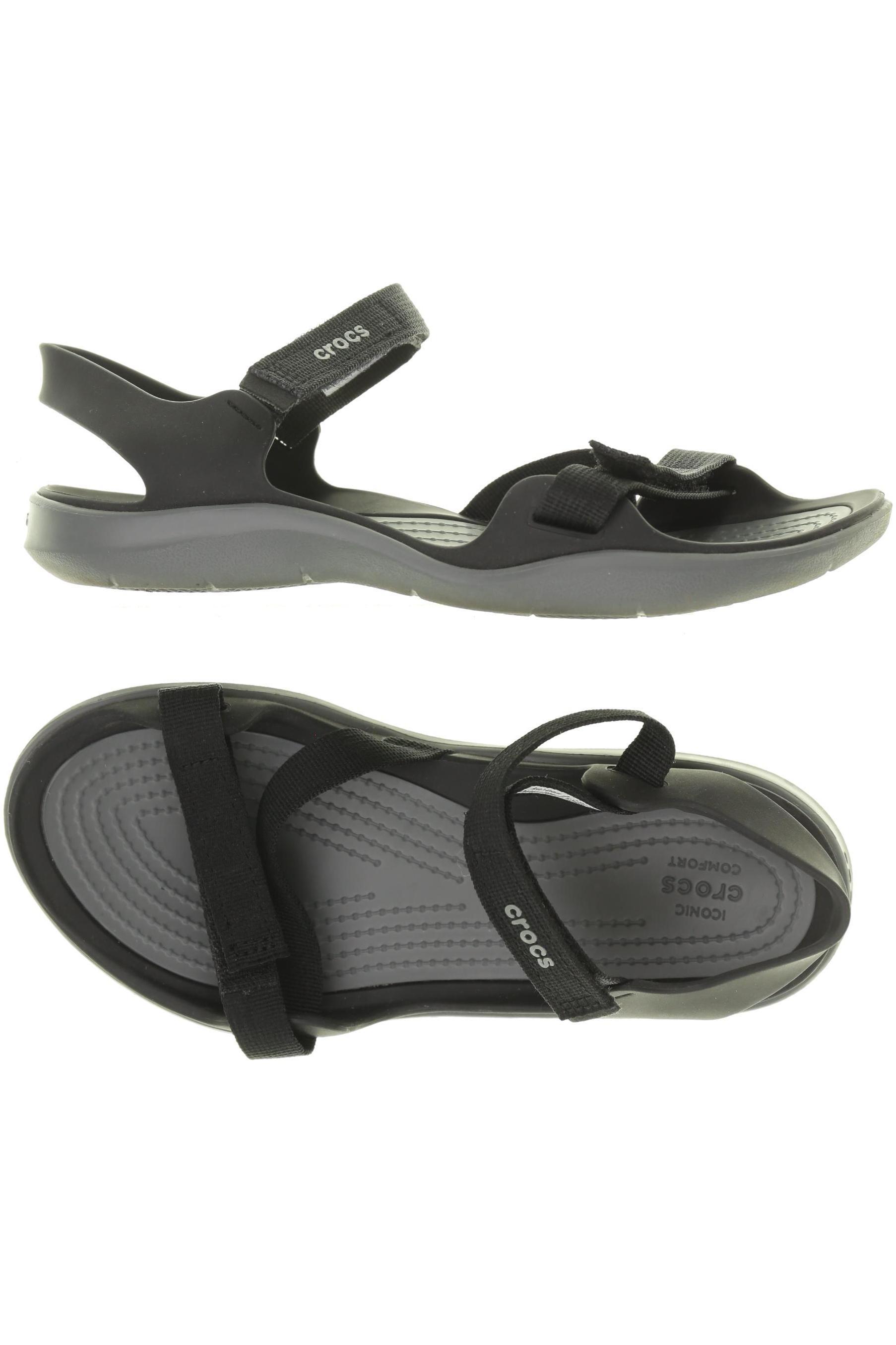 

Crocs Damen Sandale, schwarz, Gr. 6