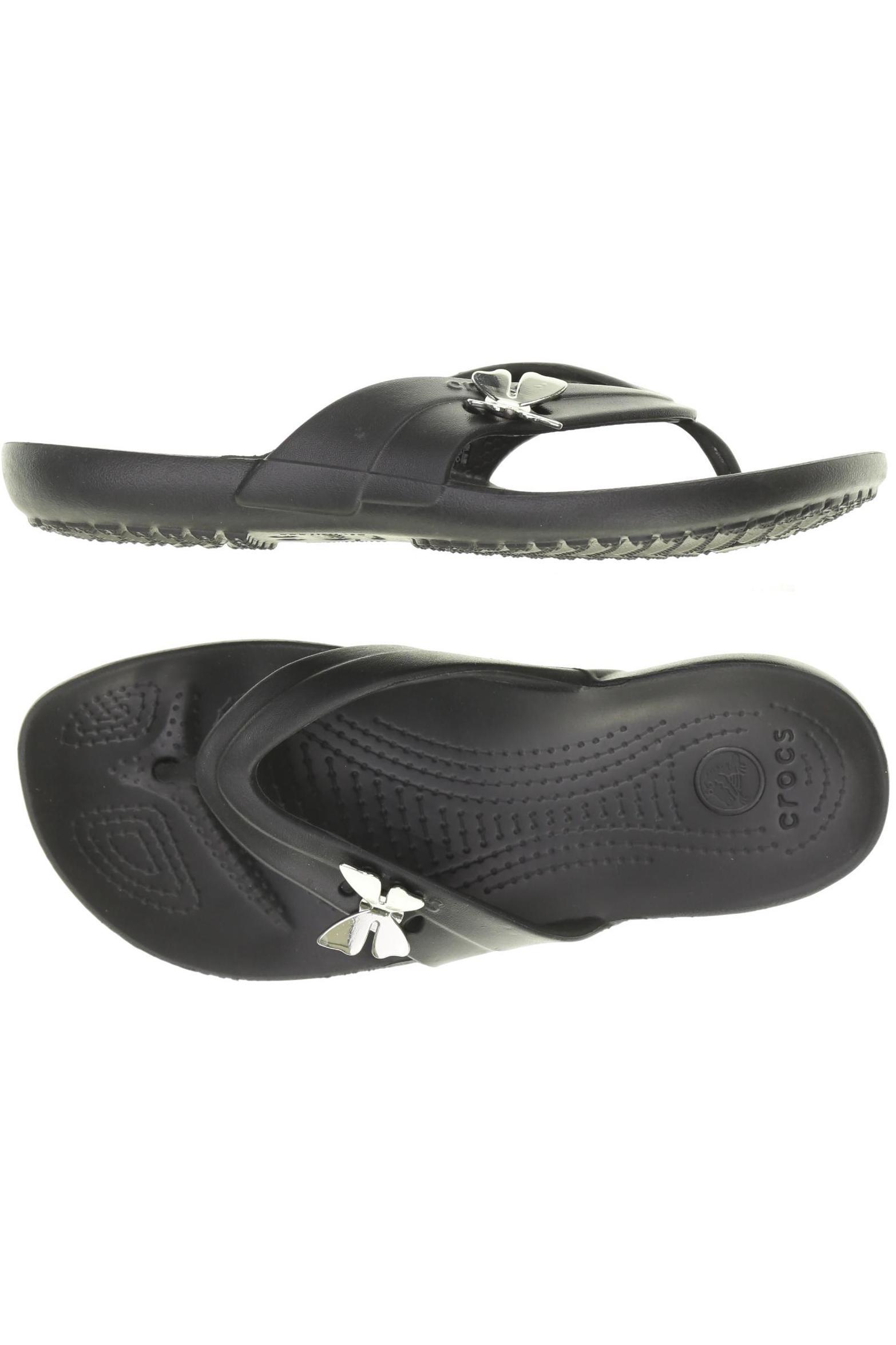 

Crocs Damen Sandale, schwarz, Gr. 7