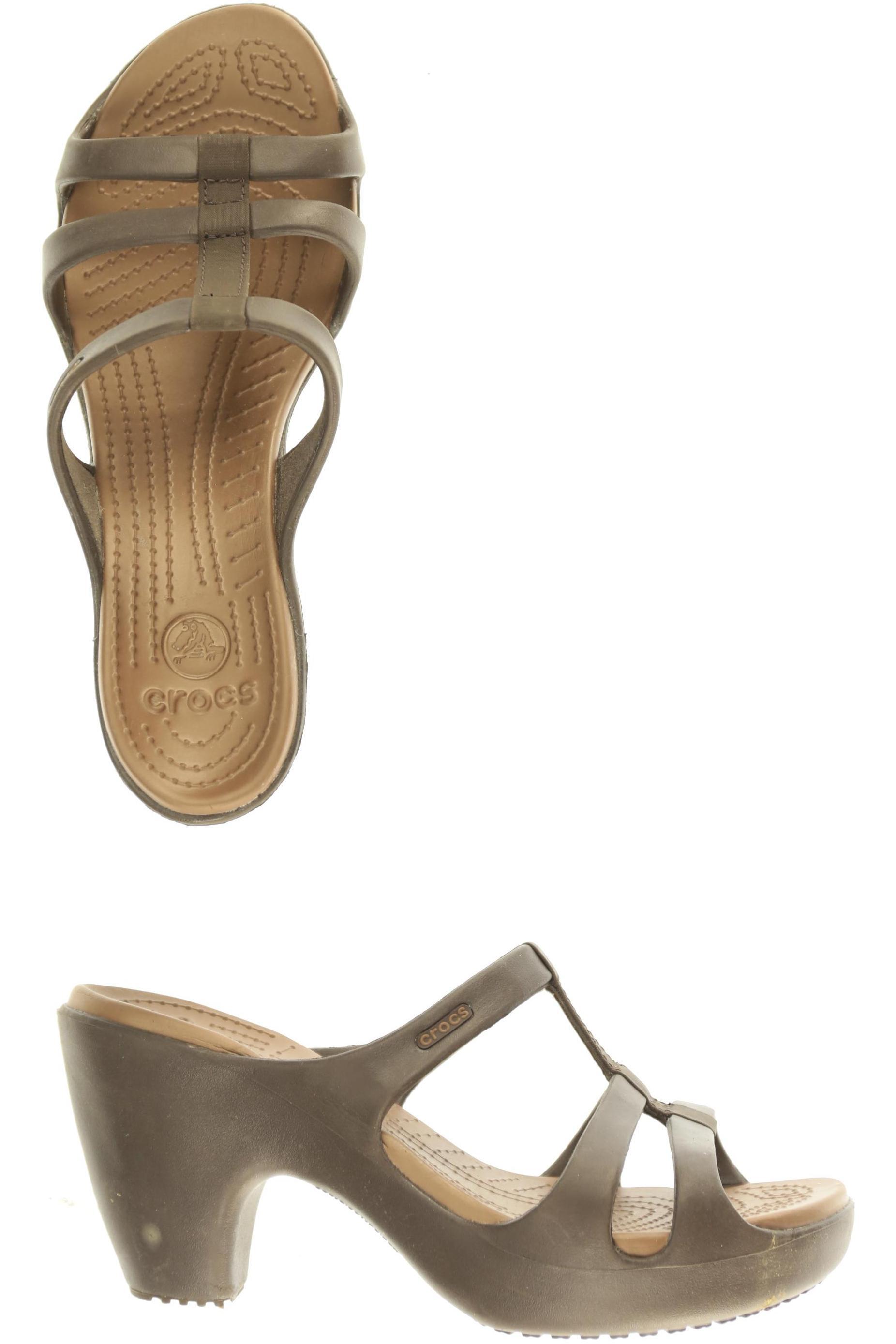 

Crocs Damen Sandale, braun, Gr. 10