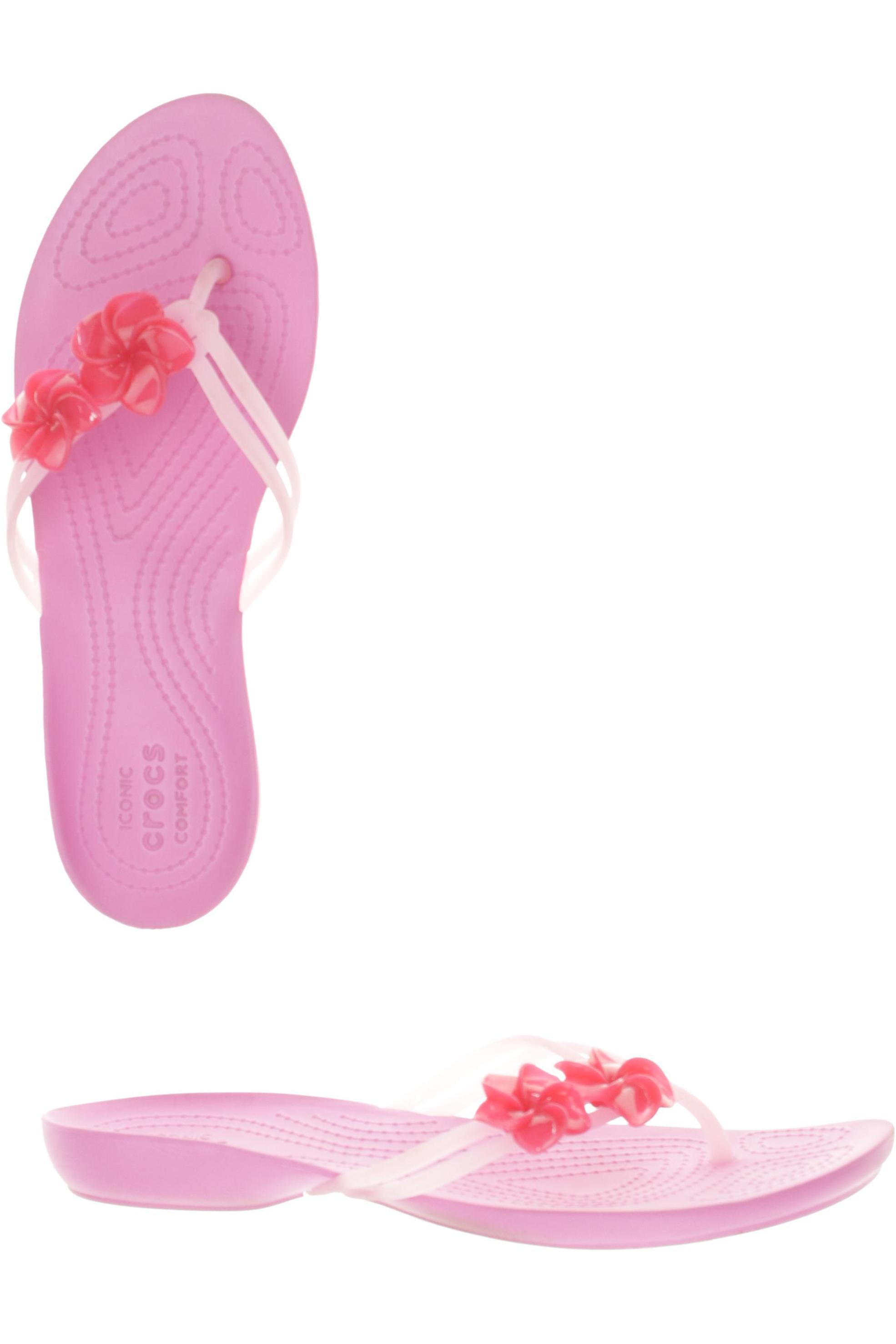 

Crocs Damen Sandale, pink, Gr. 7
