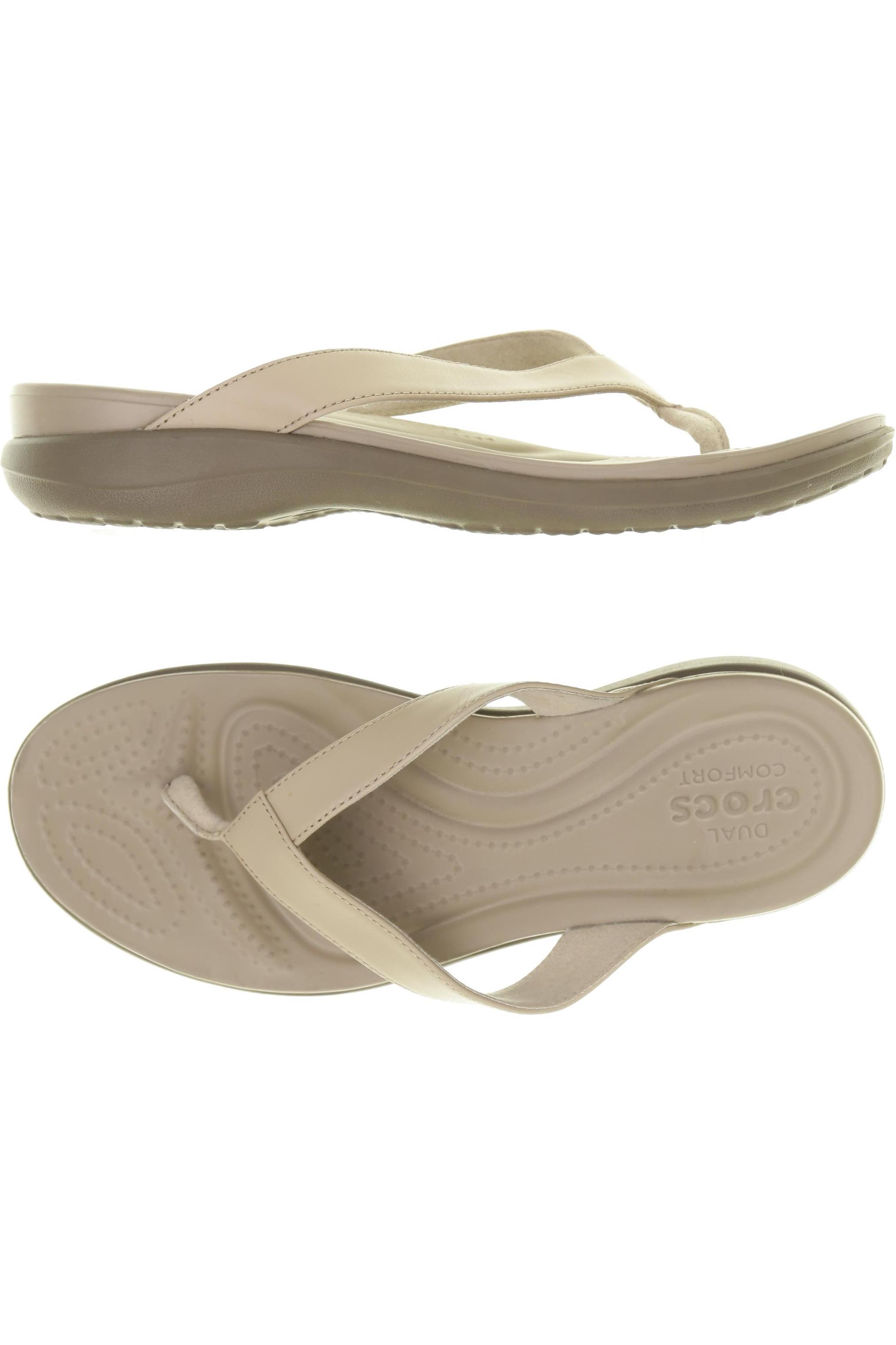 

Crocs Damen Sandale, beige, Gr. 9