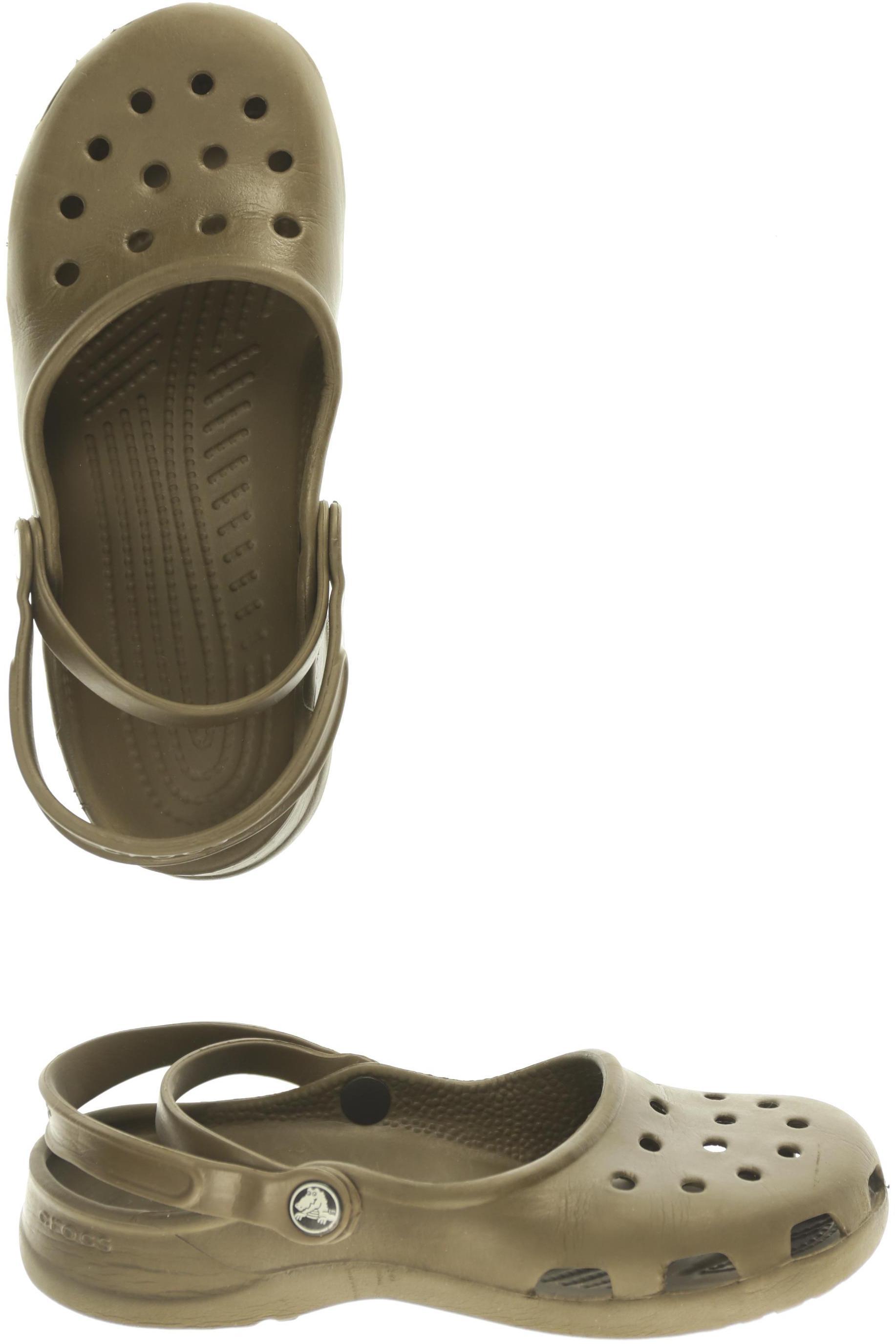 

Crocs Damen Sandale, braun, Gr. 9