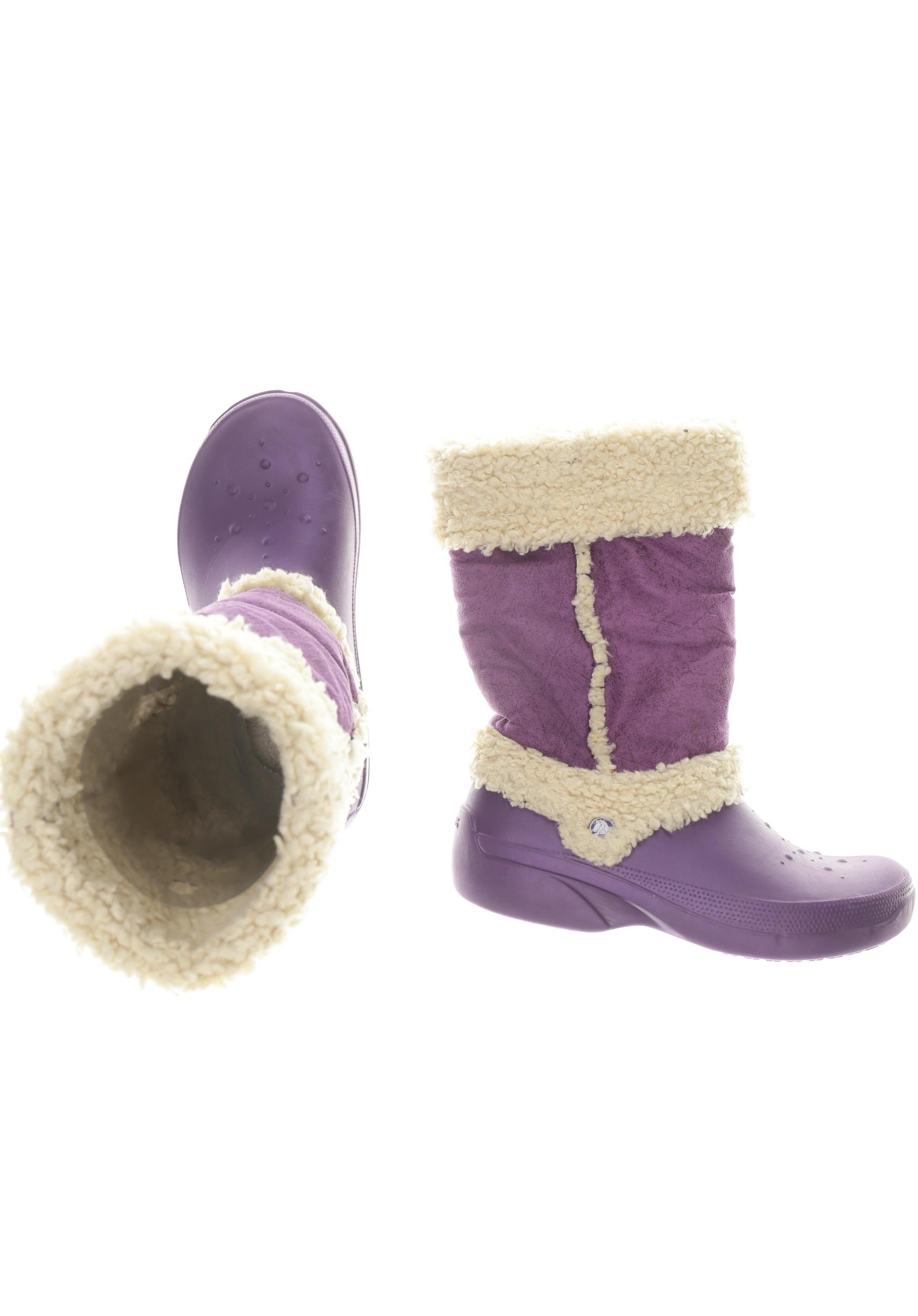 

Crocs Damen Stiefel, lila, Gr. 10