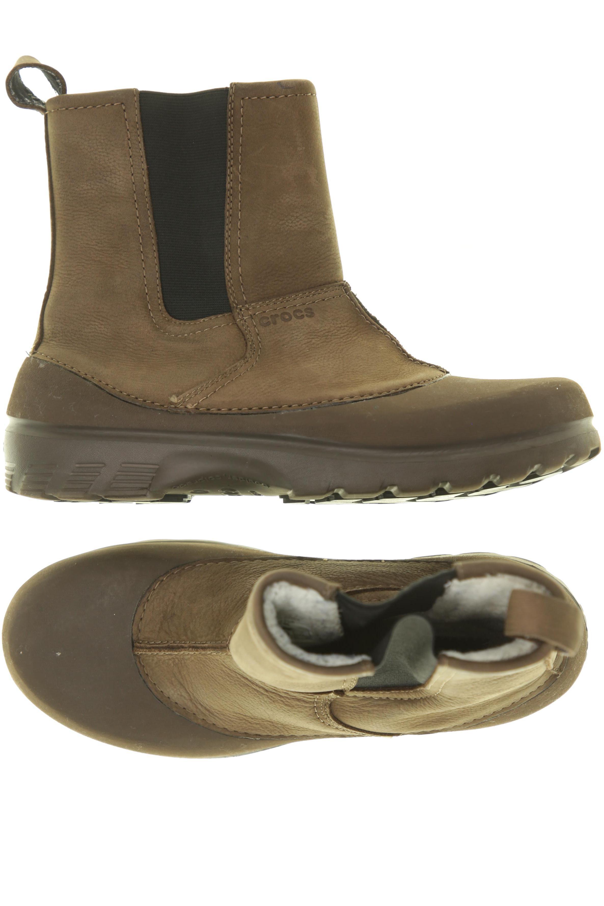

Crocs Damen Stiefel, braun, Gr. 8