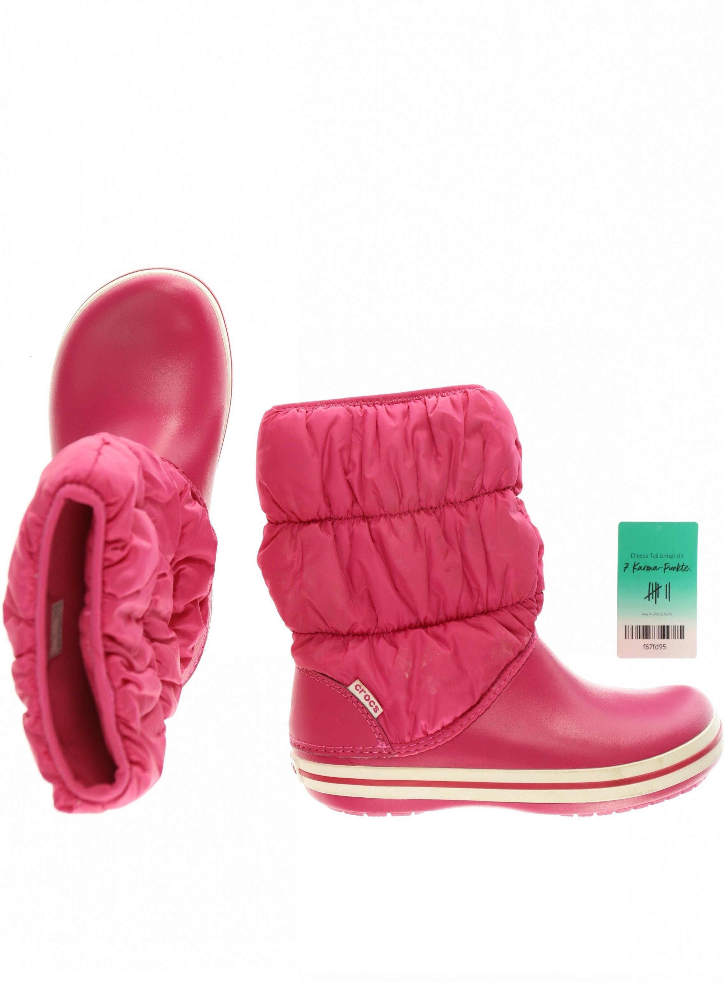 

Crocs Damen Stiefel, pink, Gr. 7