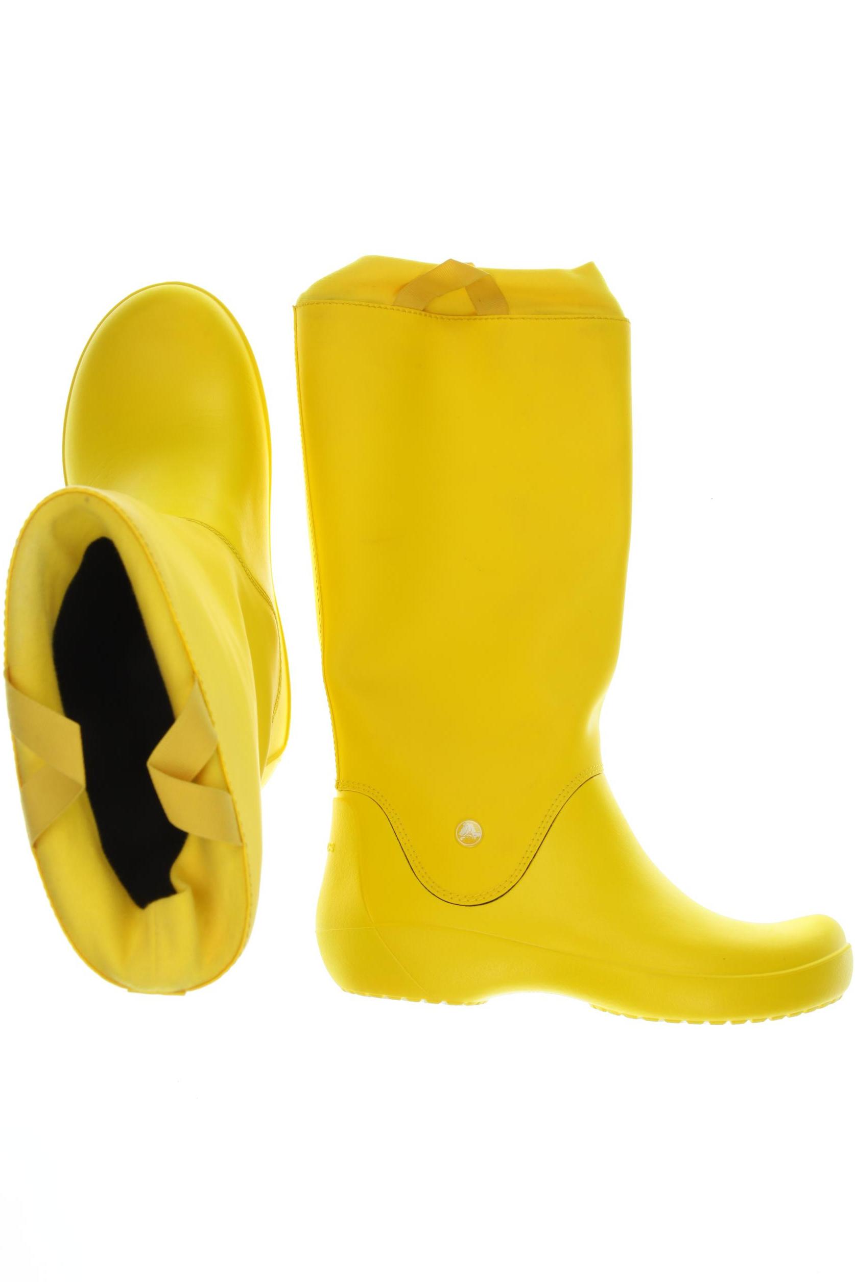 

Crocs Damen Stiefel, gelb, Gr. 9