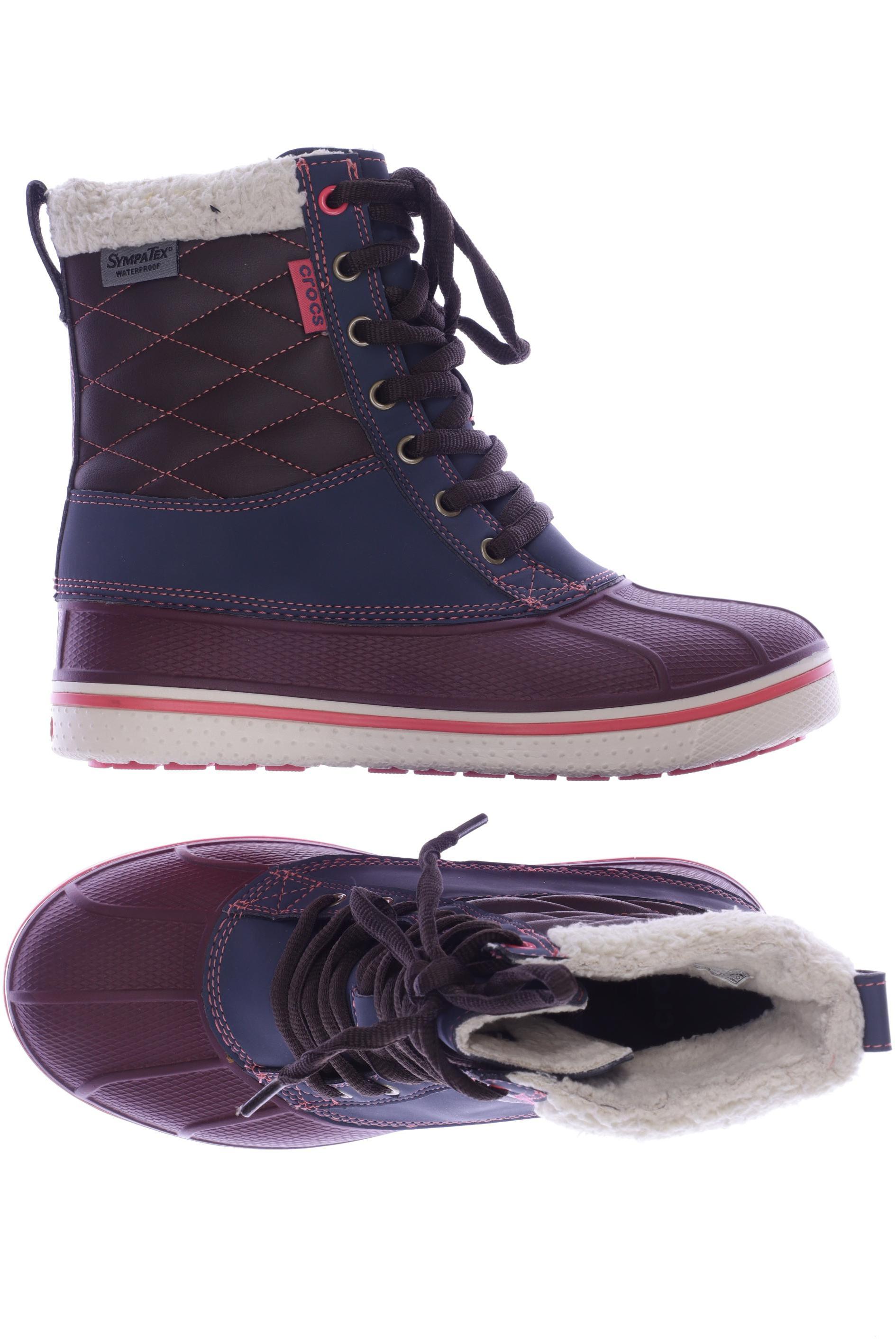 

Crocs Damen Stiefelette, bordeaux, Gr. 8