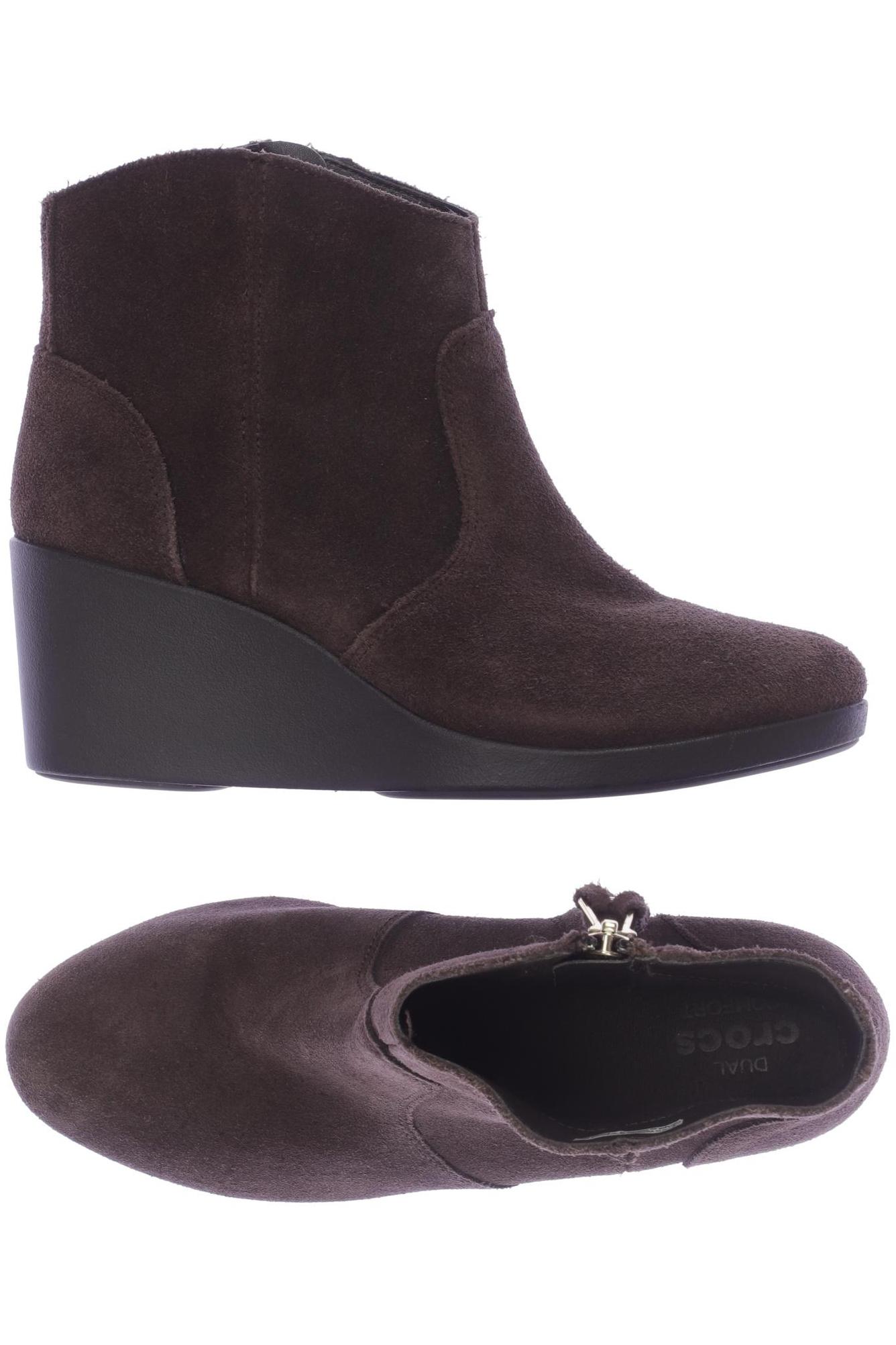 

Crocs Damen Stiefelette, bordeaux, Gr. 6