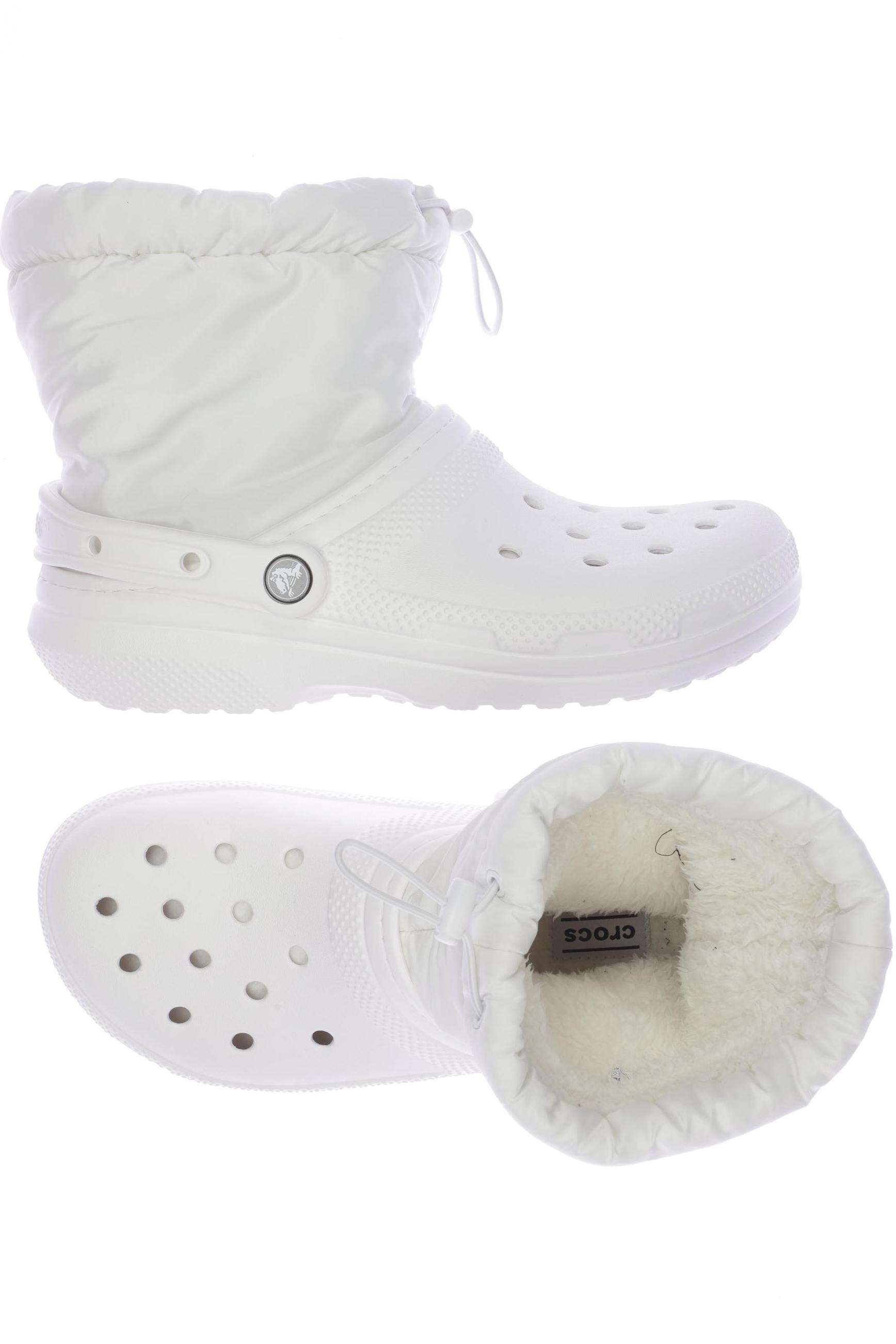 

Crocs Damen Stiefelette, weiß, Gr. 8