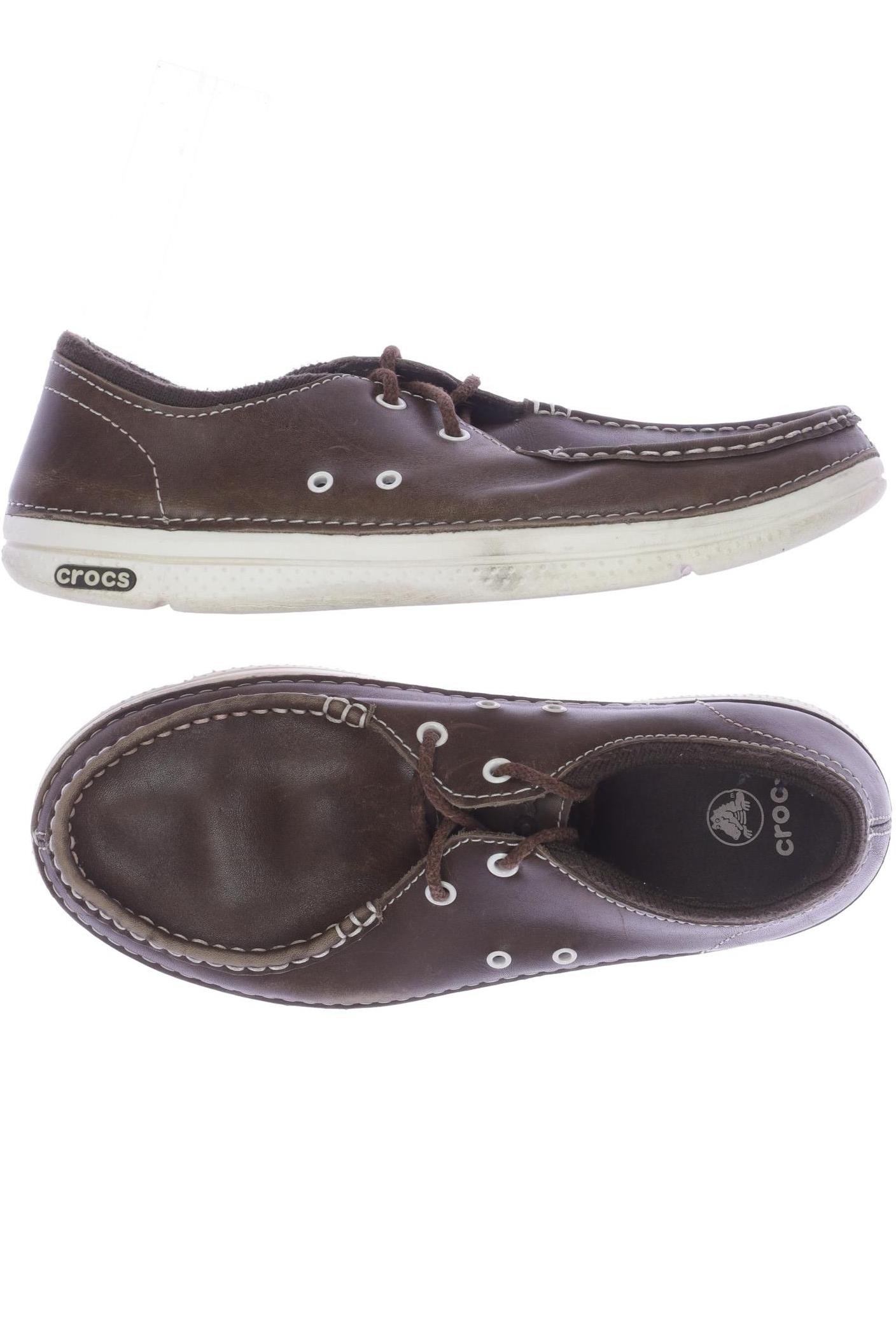 

Crocs Herren Halbschuh, braun, Gr. 8