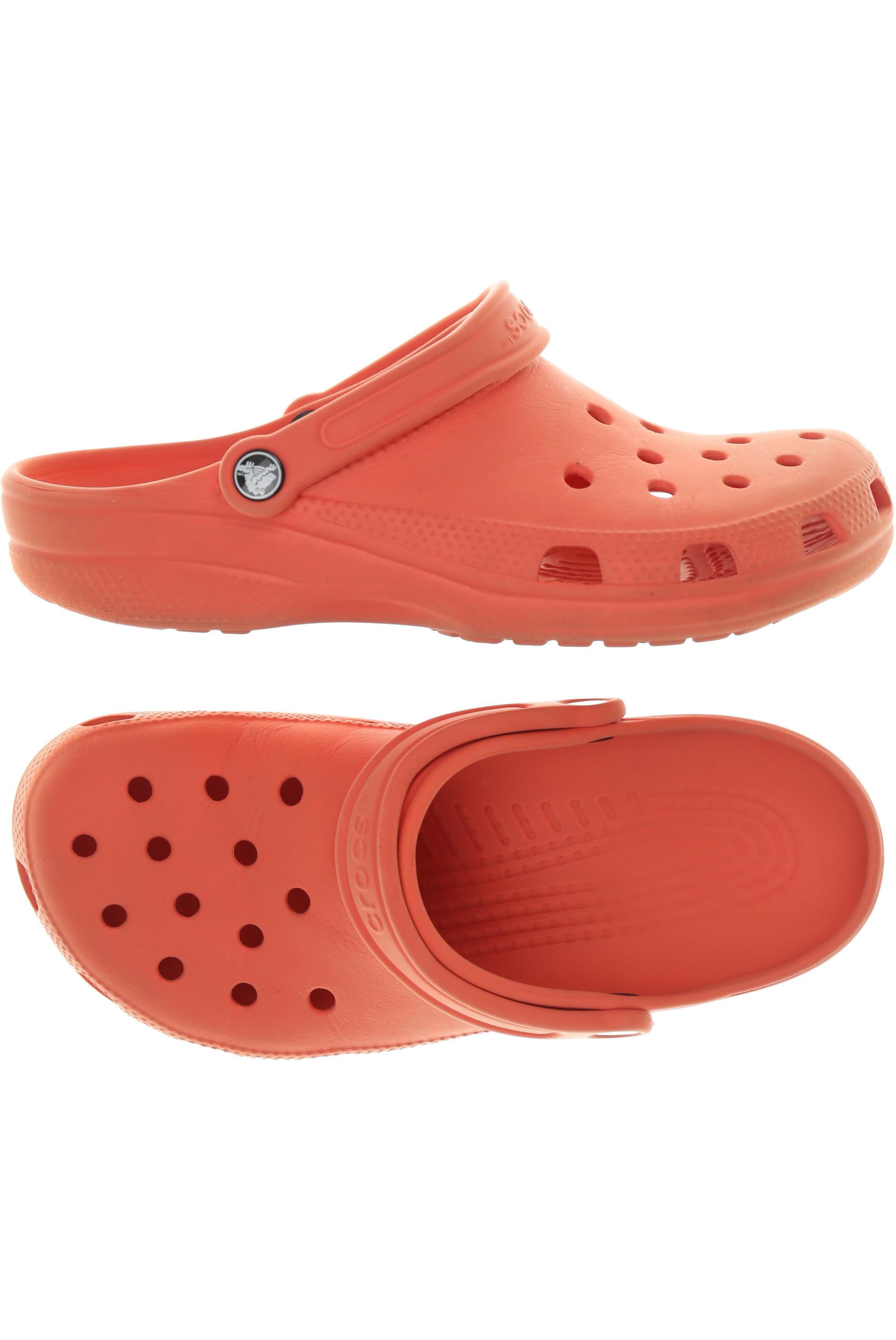 

Crocs Herren Sandale, orange, Gr. 9