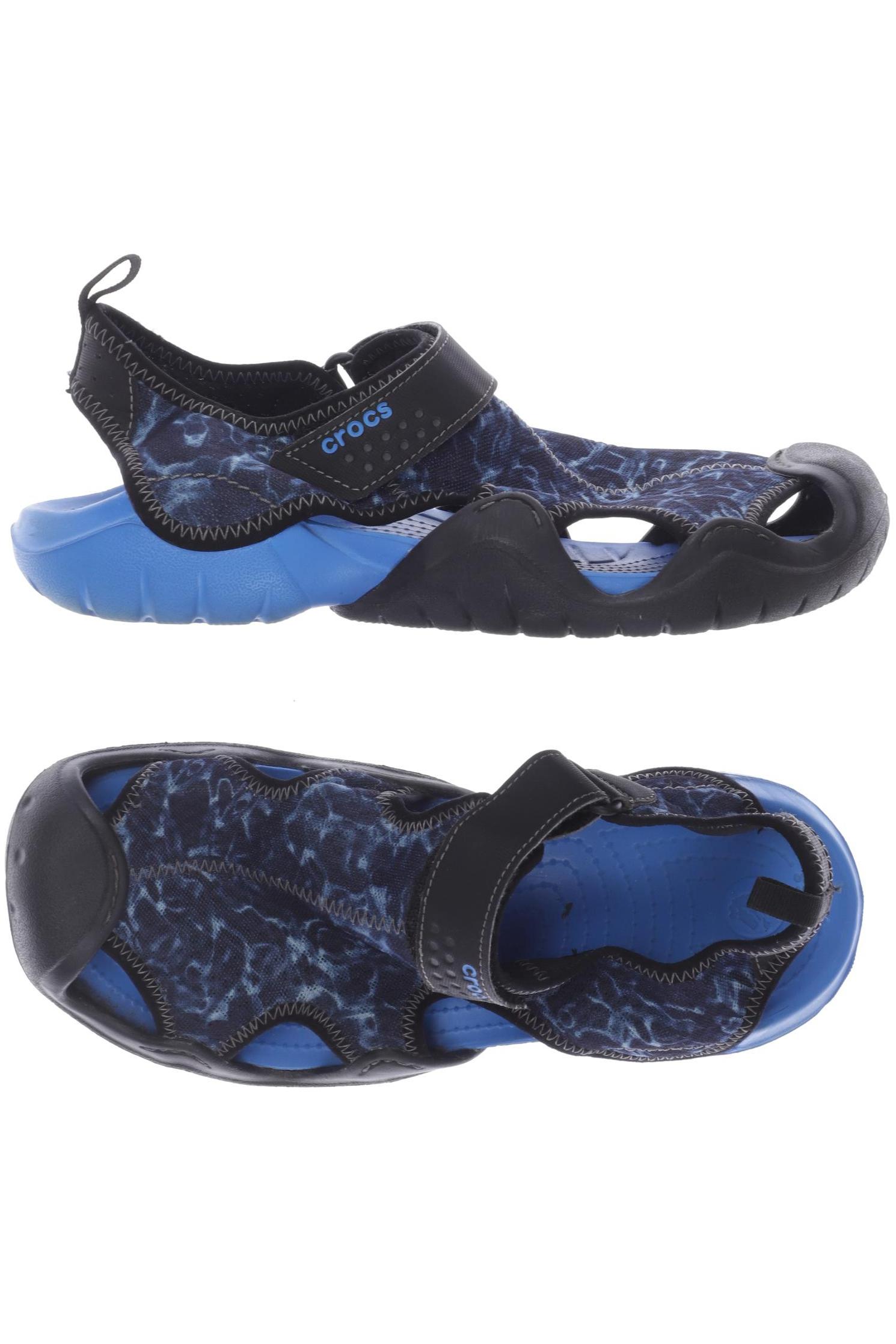

Crocs Herren Sandale, blau, Gr. 9