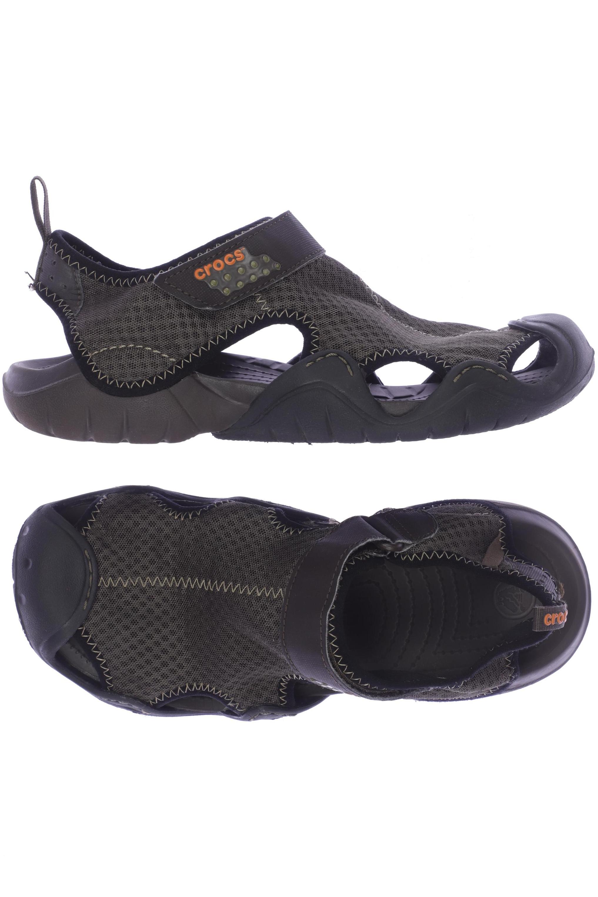 

Crocs Herren Sandale, braun, Gr. 8
