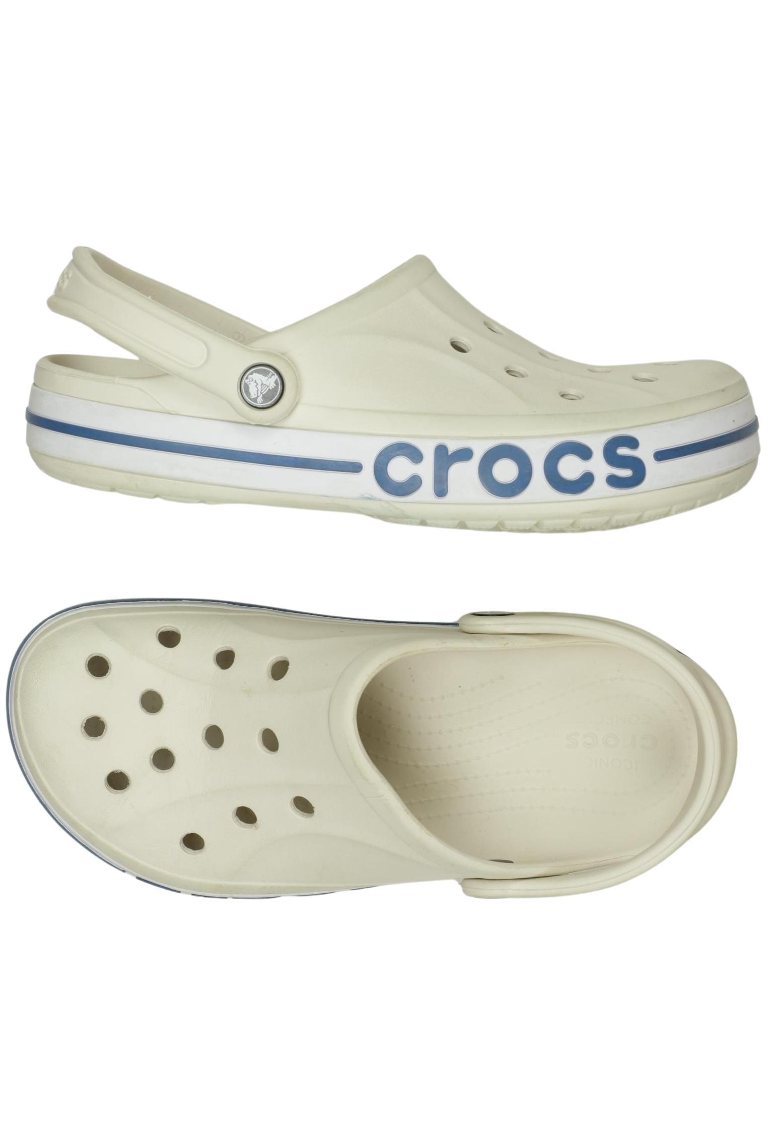 

Crocs Herren Sandale, cremeweiß, Gr. 9