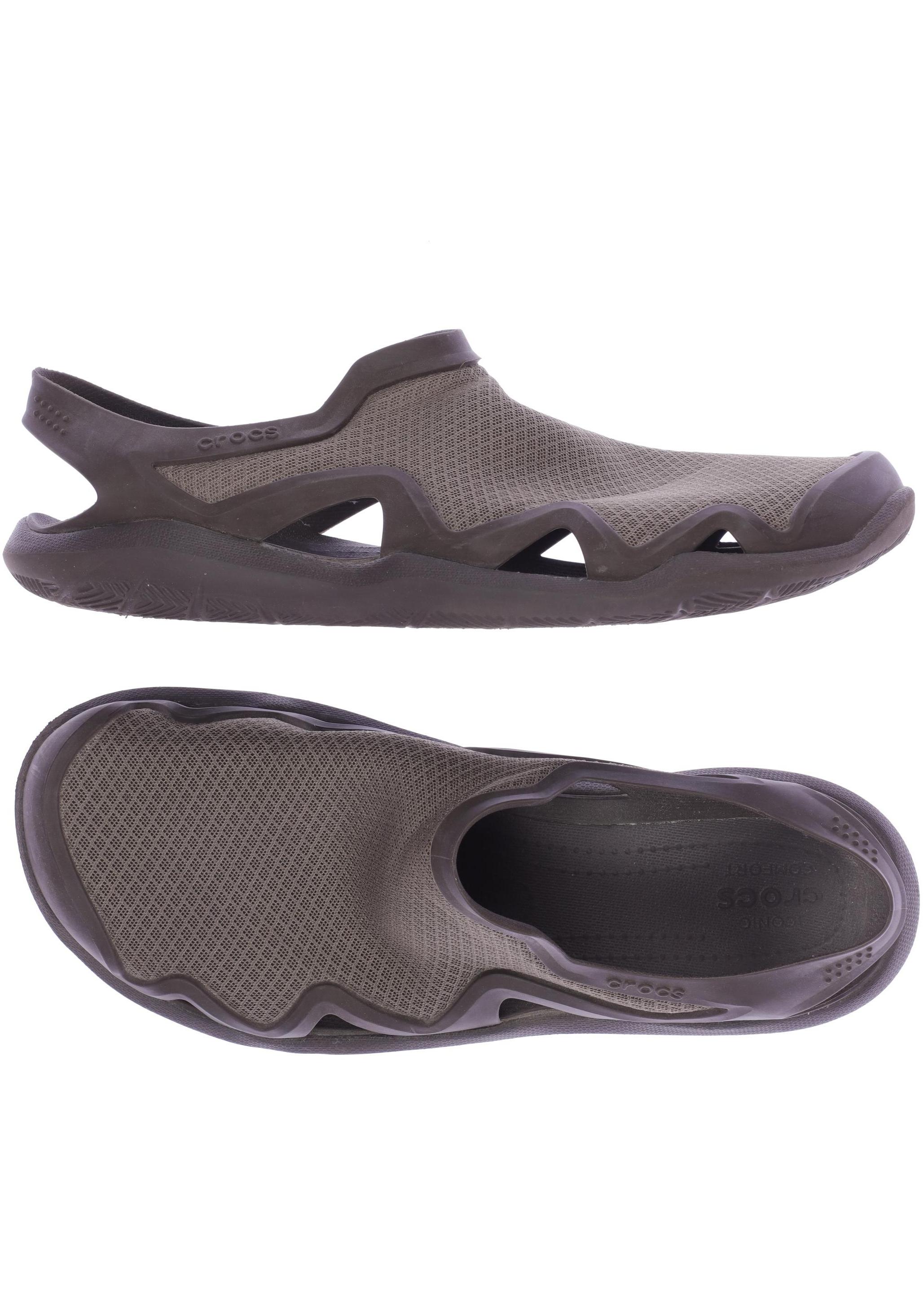 

Crocs Herren Sandale, braun, Gr. 11
