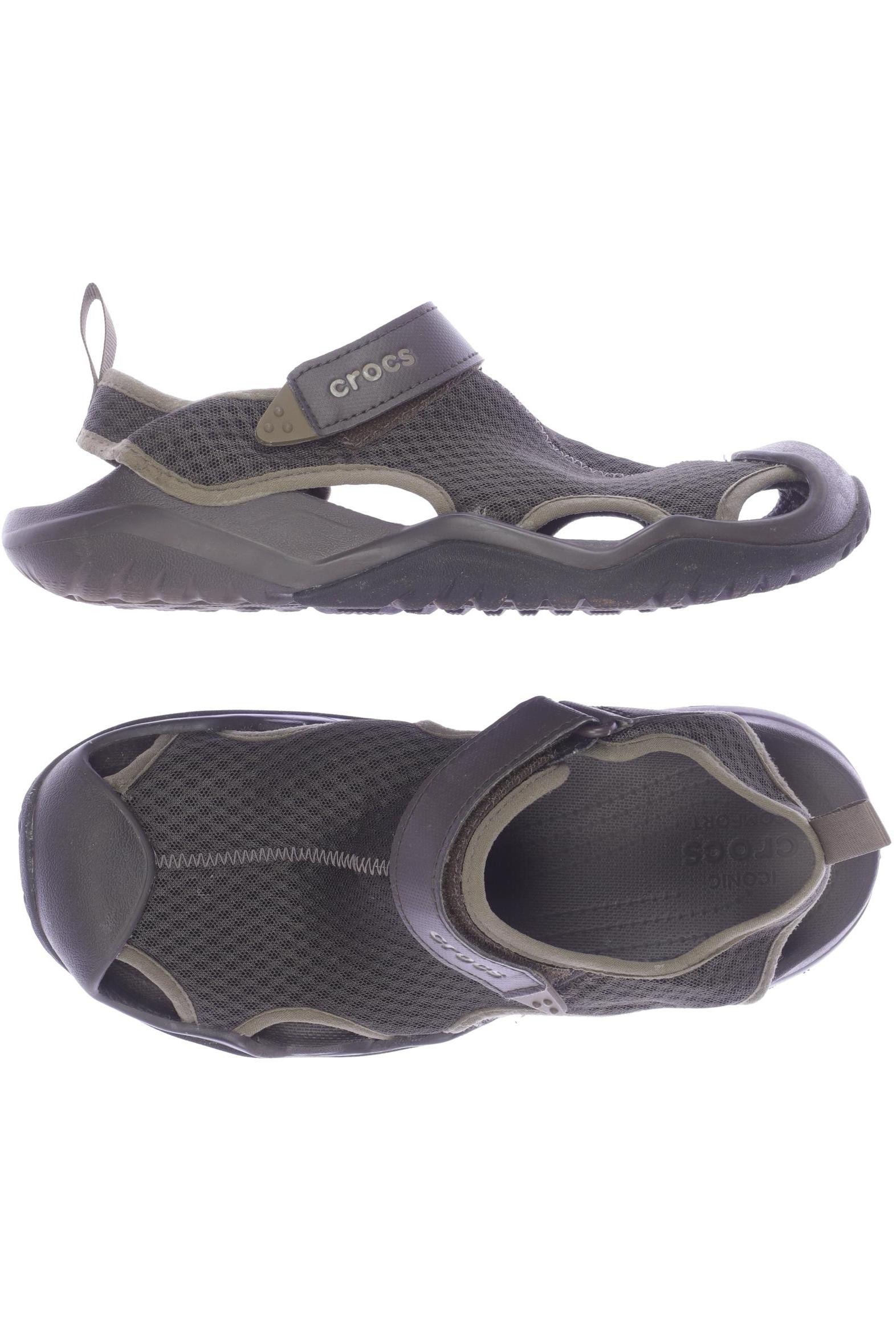 

Crocs Herren Sandale, braun, Gr. 9