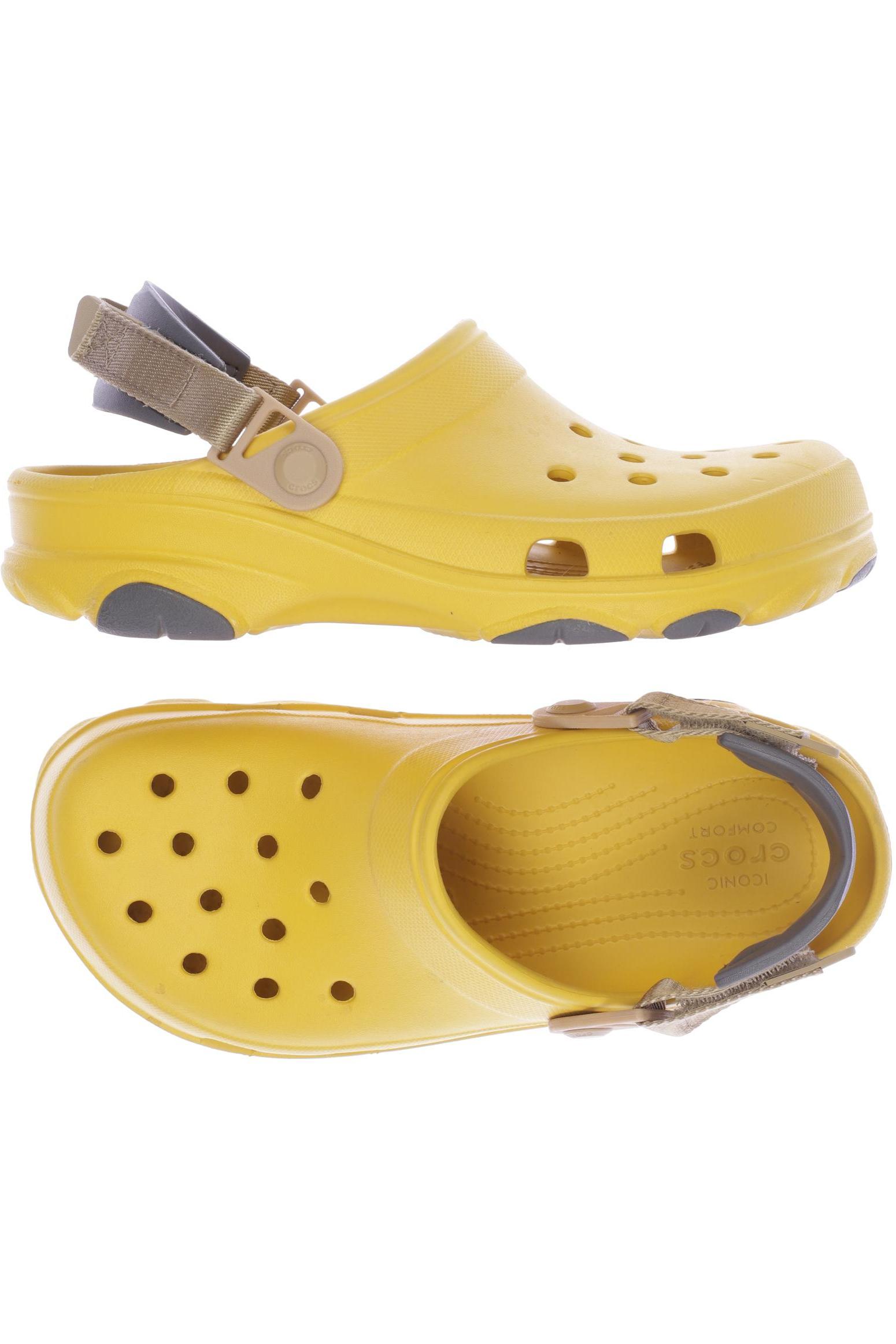 

Crocs Herren Sandale, gelb, Gr. 7