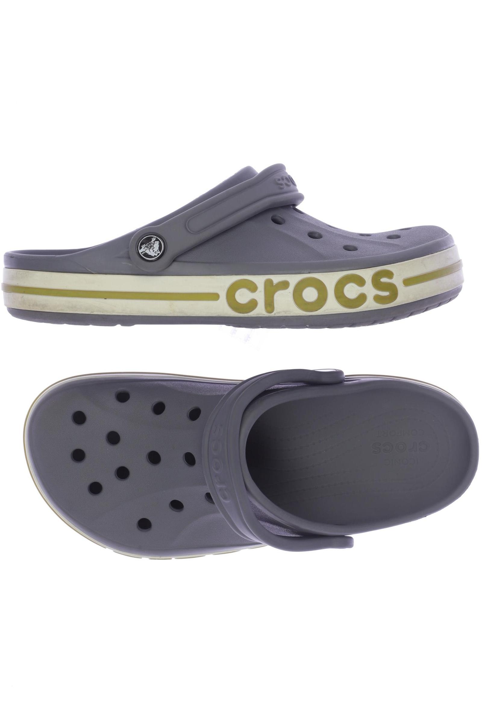 

Crocs Herren Sandale, grau, Gr. 8